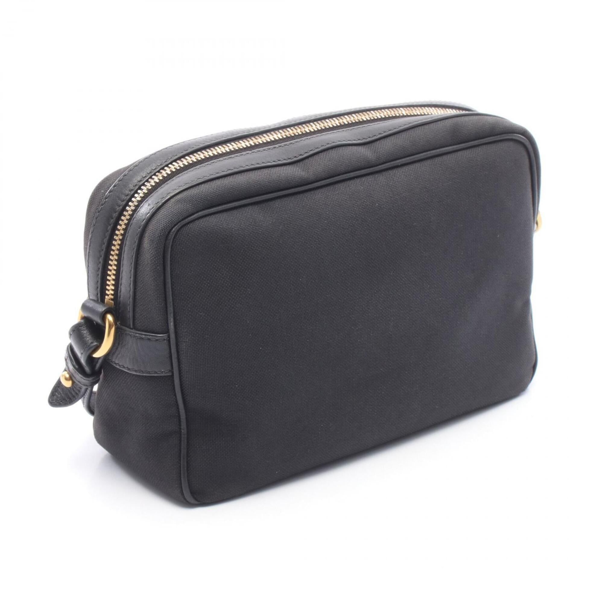 Canvas Leather Handbag Shoulder Bag (Pre-Owned) - Prada - Modalova