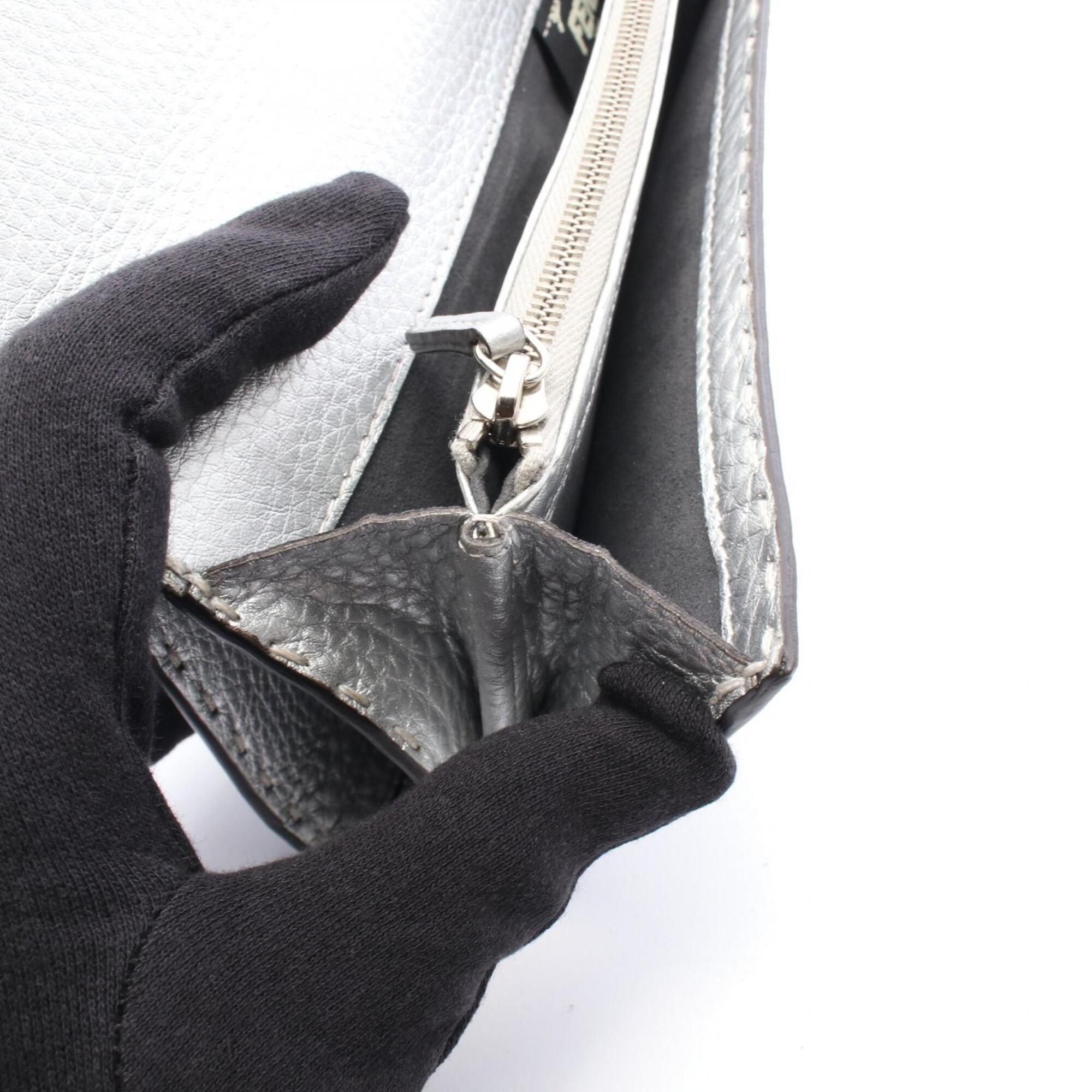 Leather Long Wallet (Bi-Fold) (Pre-Owned) - Fendi - Modalova