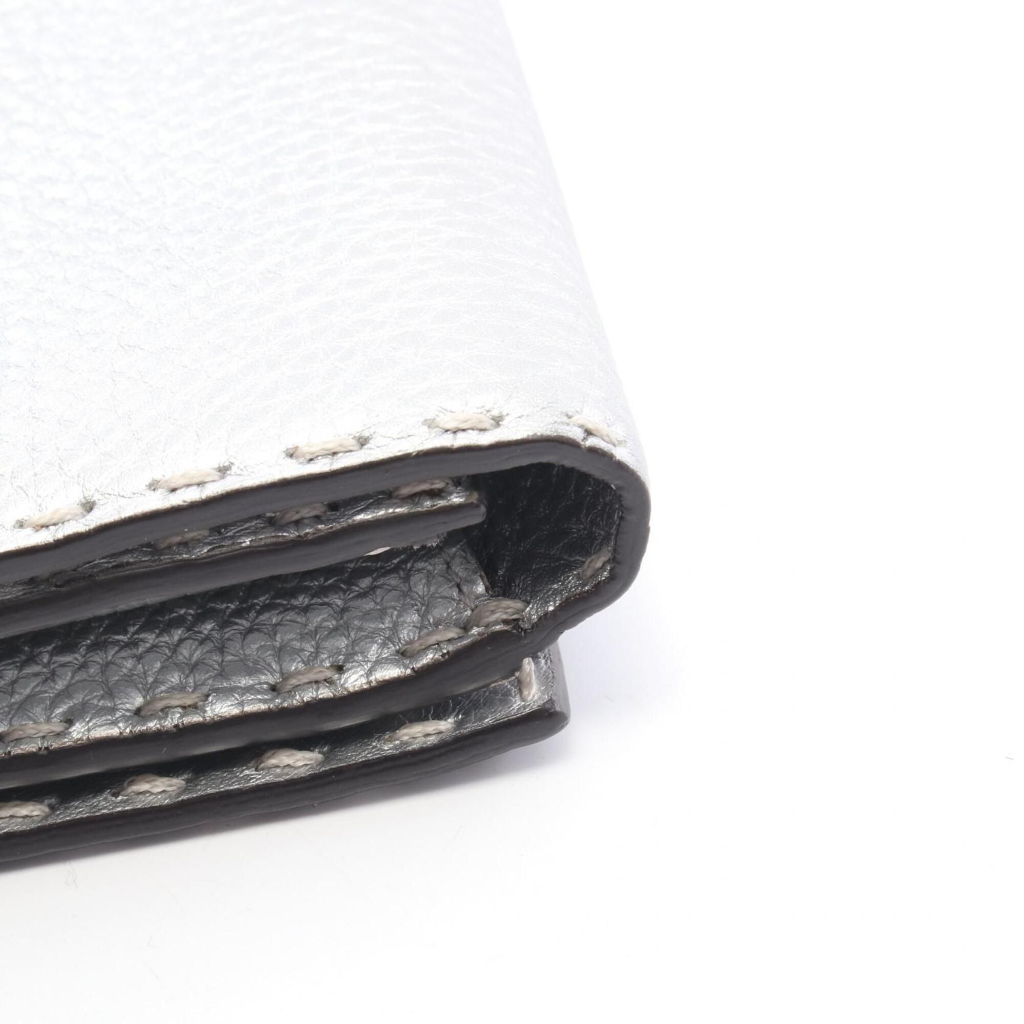 Leather Long Wallet (Bi-Fold) (Pre-Owned) - Fendi - Modalova