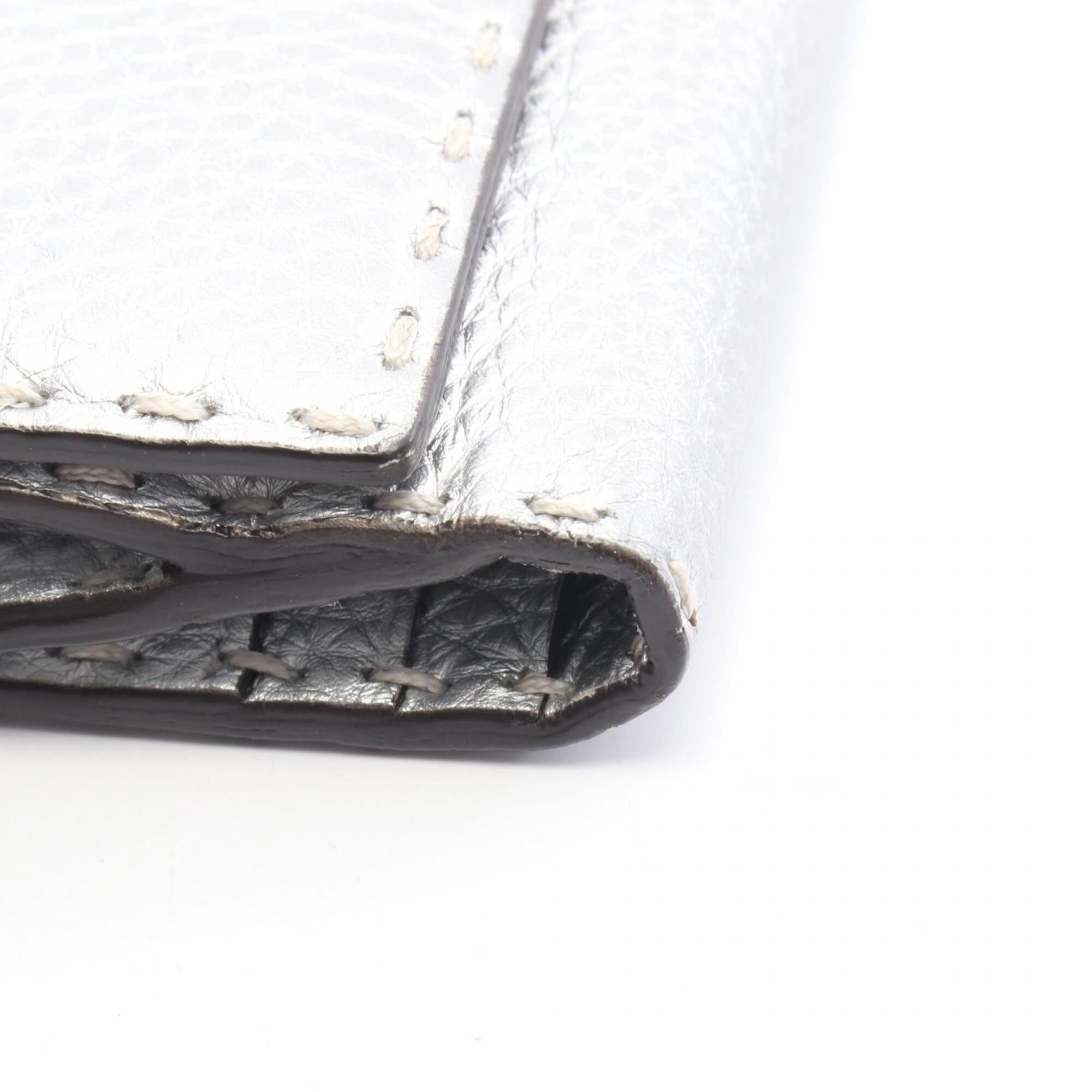 Leather Long Wallet (Bi-Fold) (Pre-Owned) - Fendi - Modalova