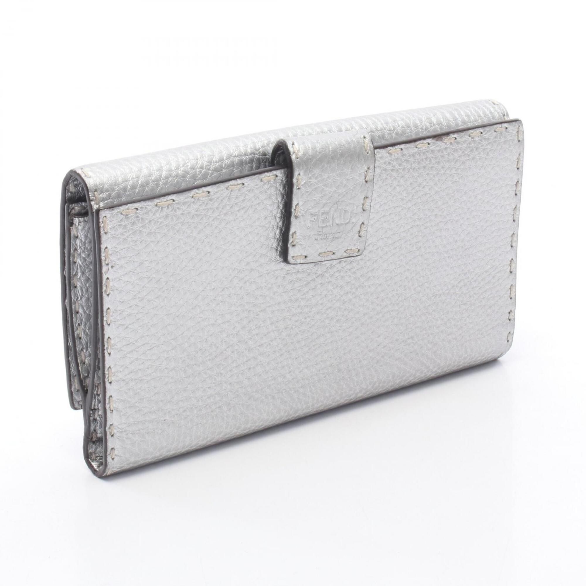 Leather Long Wallet (Bi-Fold) (Pre-Owned) - Fendi - Modalova