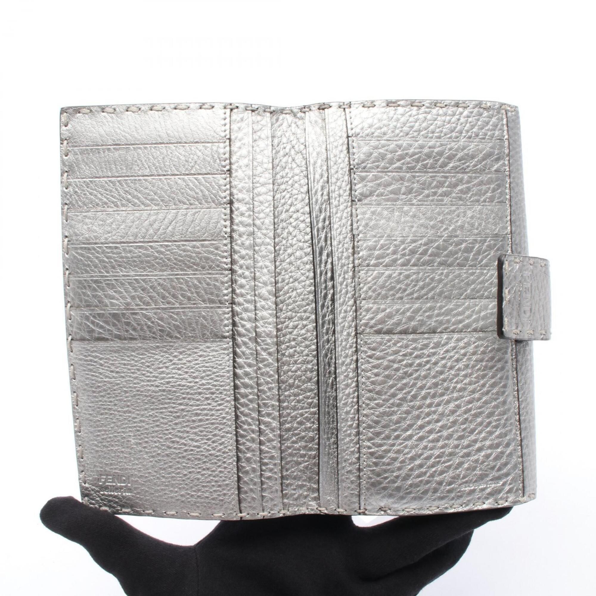 Leather Long Wallet (Bi-Fold) (Pre-Owned) - Fendi - Modalova