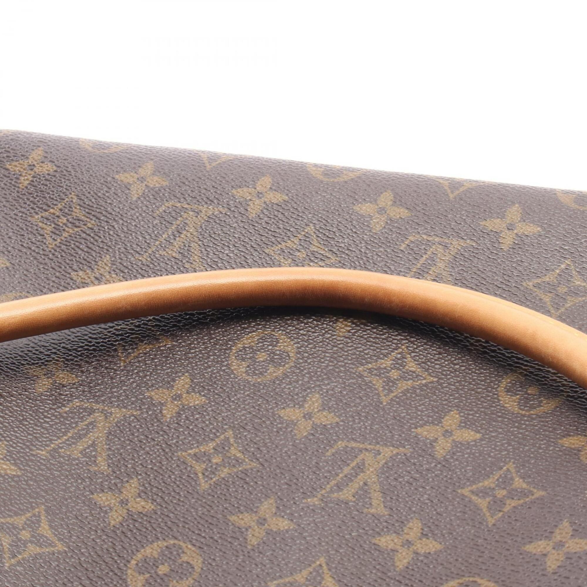 Monogram Leather Coated Canvas Handbag Shoulder Bag (Pre-Owned) - Louis Vuitton - Modalova