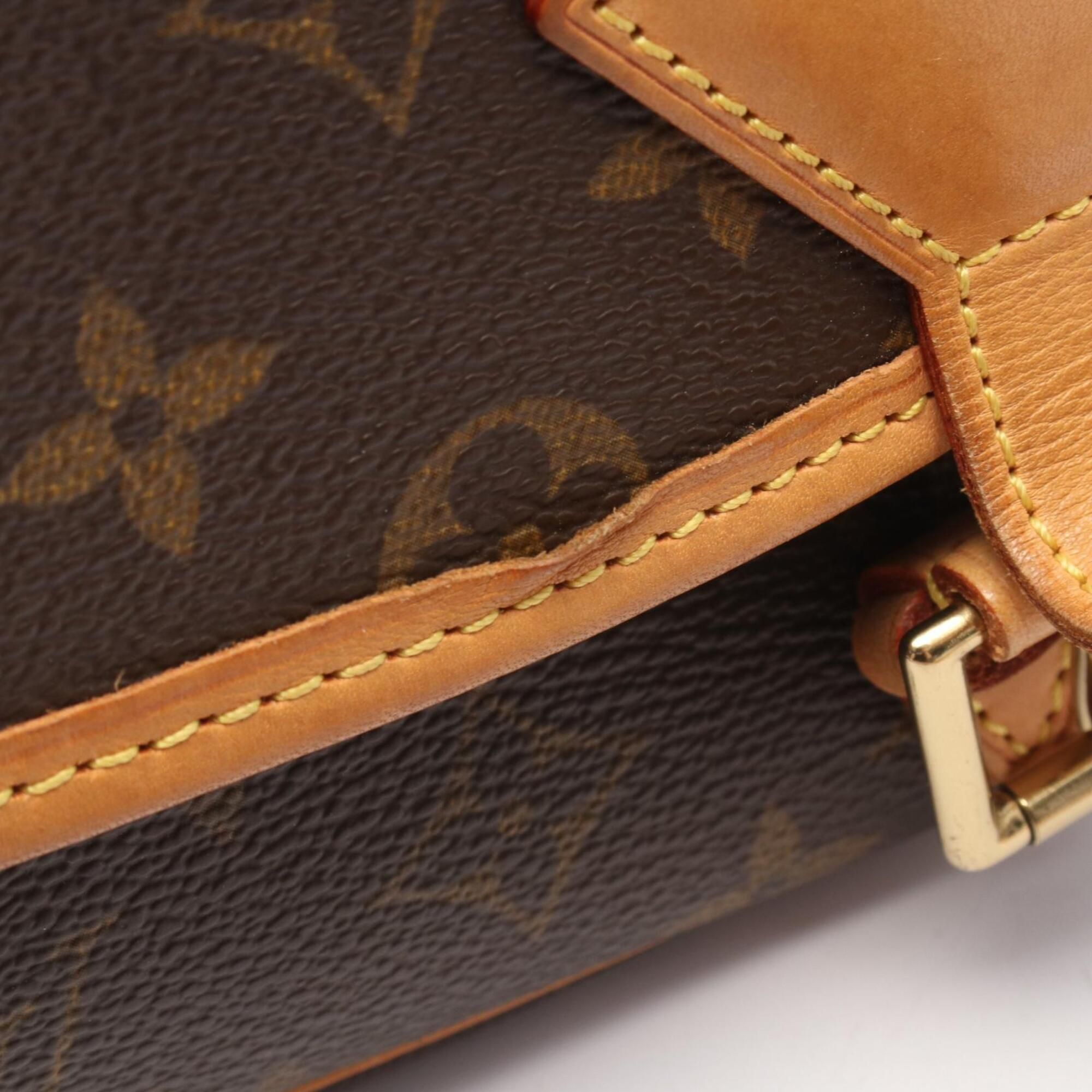 Coated Canvas Leather Handbag Shoulder Bag (Pre-Owned) - Louis Vuitton - Modalova