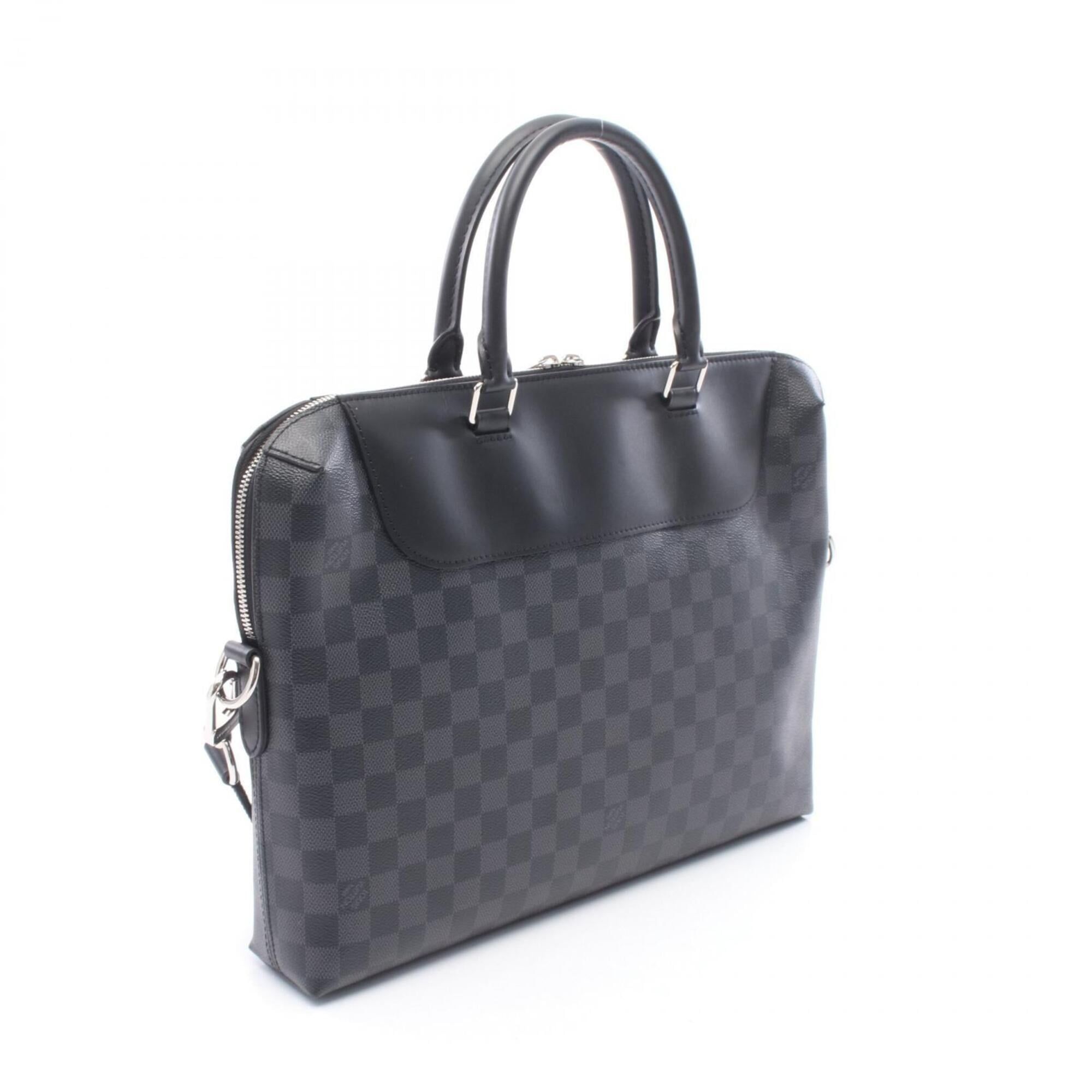 Coated Canvas Leather Briefcase Handbag (Pre-Owned) - Louis Vuitton - Modalova