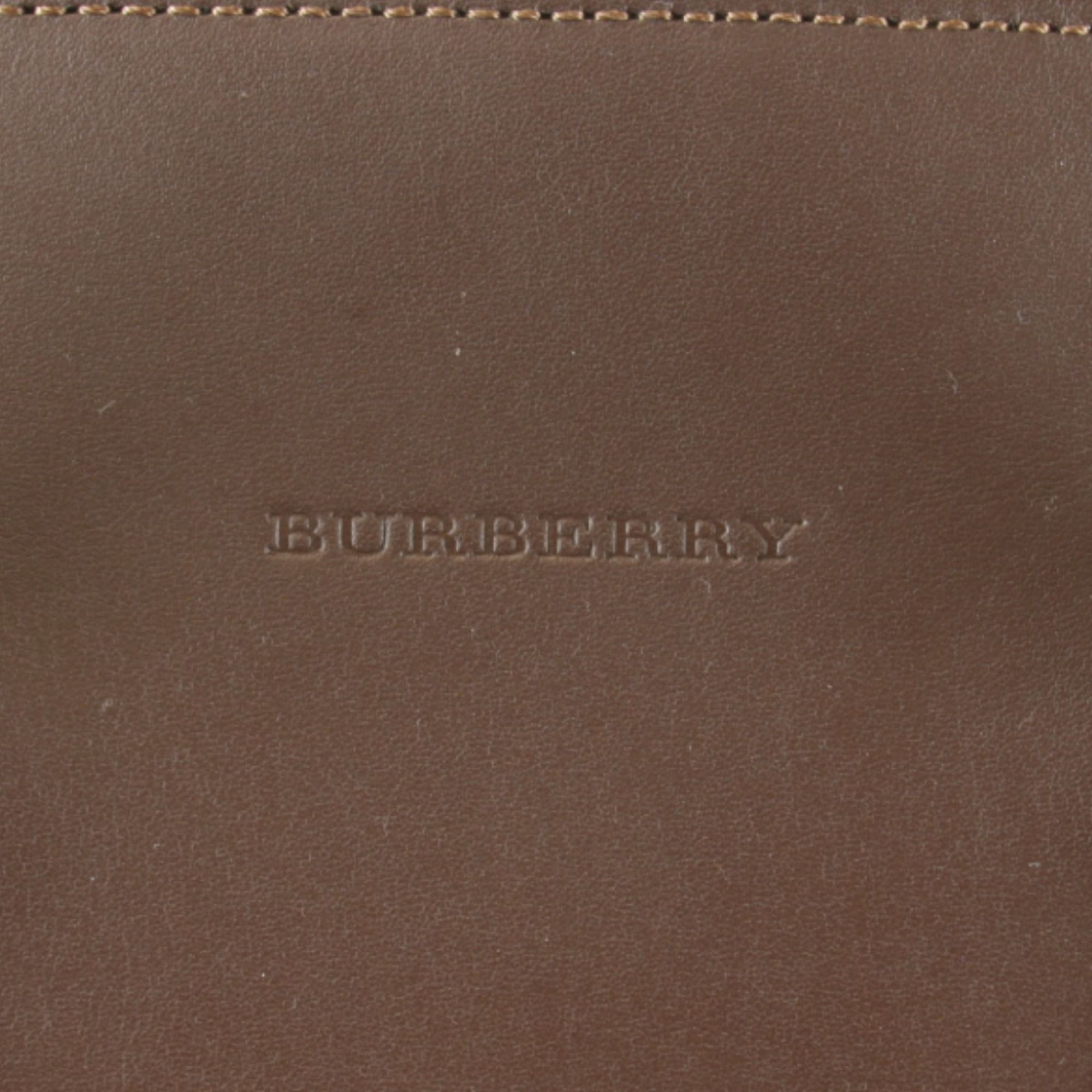 Leather Handbag (Pre-Owned) - Burberry - Modalova