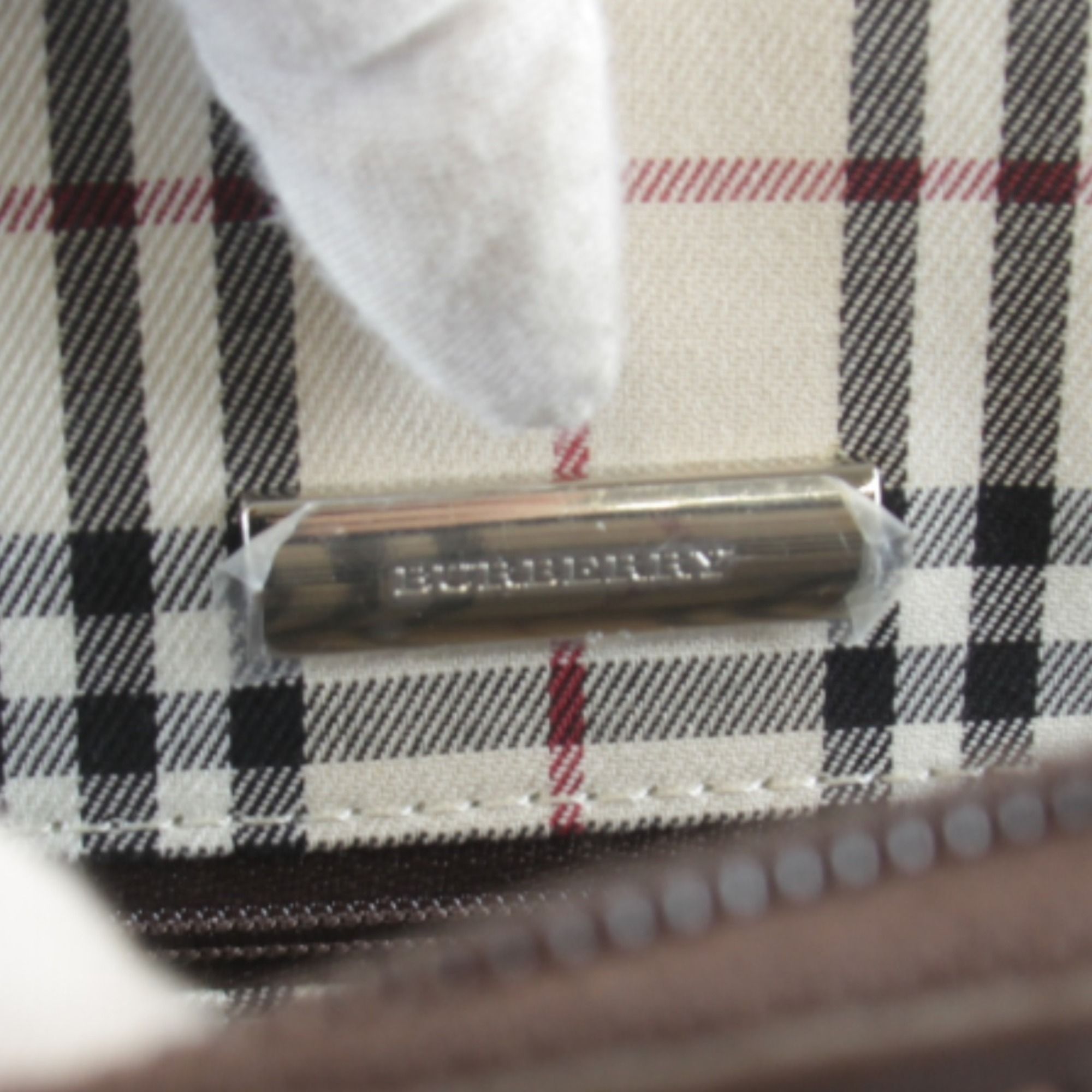 Leather Handbag (Pre-Owned) - Burberry - Modalova