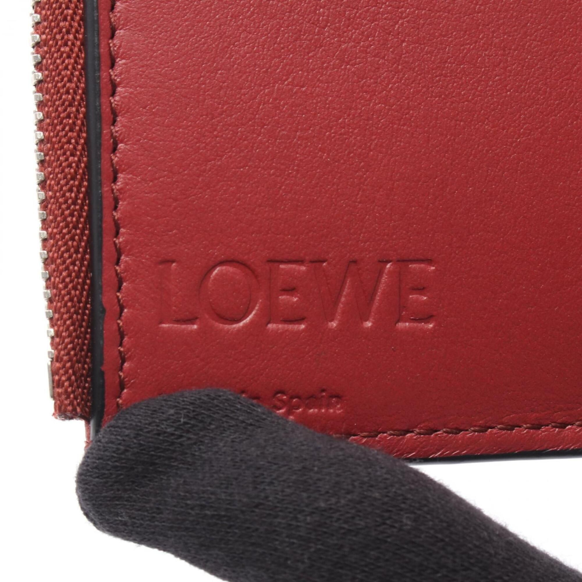 Leather Wallet (Tri-Fold) (Pre-Owned) - Loewe - Modalova
