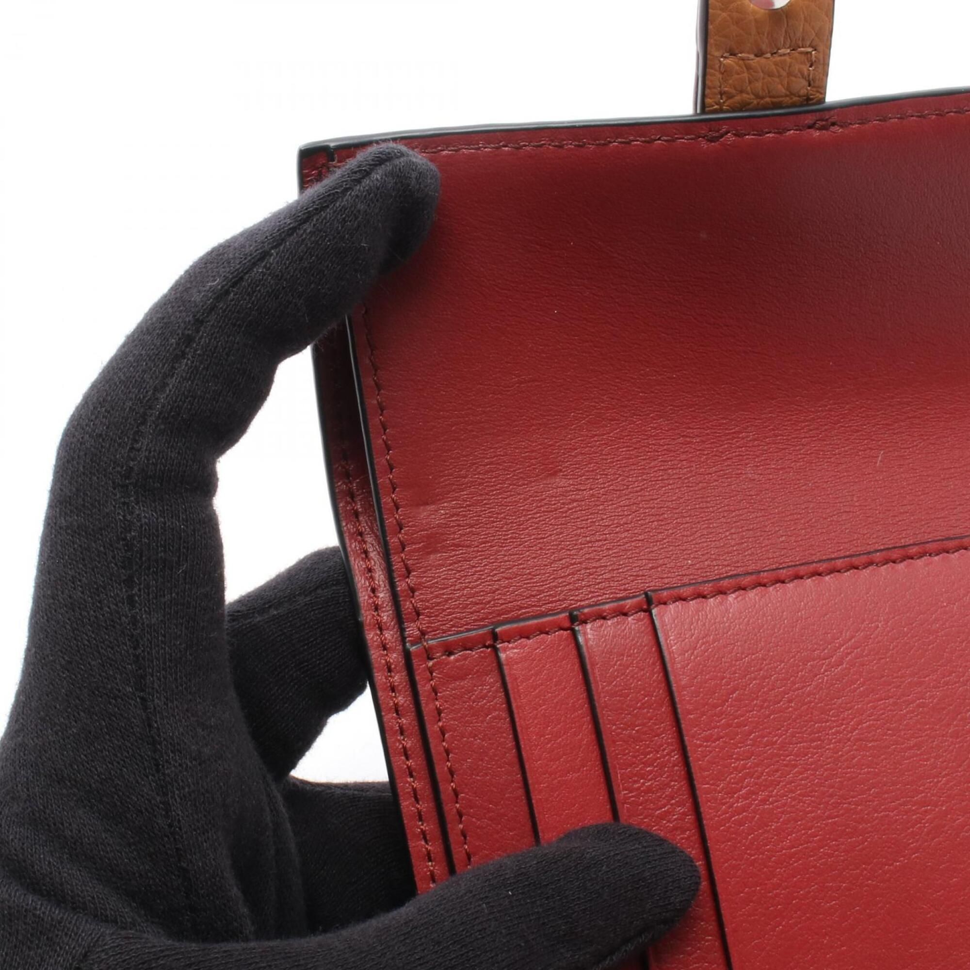 Leather Wallet (Tri-Fold) (Pre-Owned) - Loewe - Modalova