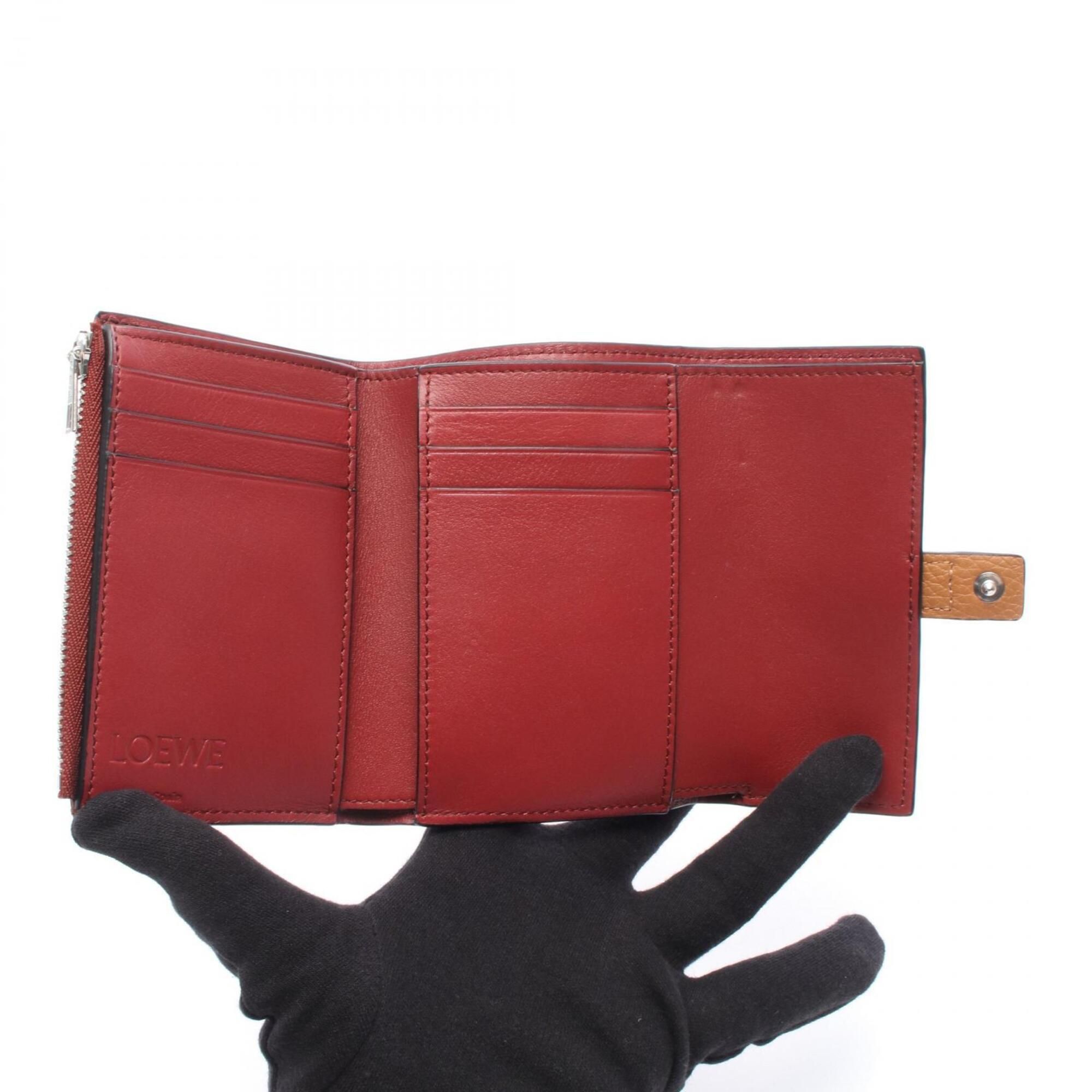 Leather Wallet (Tri-Fold) (Pre-Owned) - Loewe - Modalova