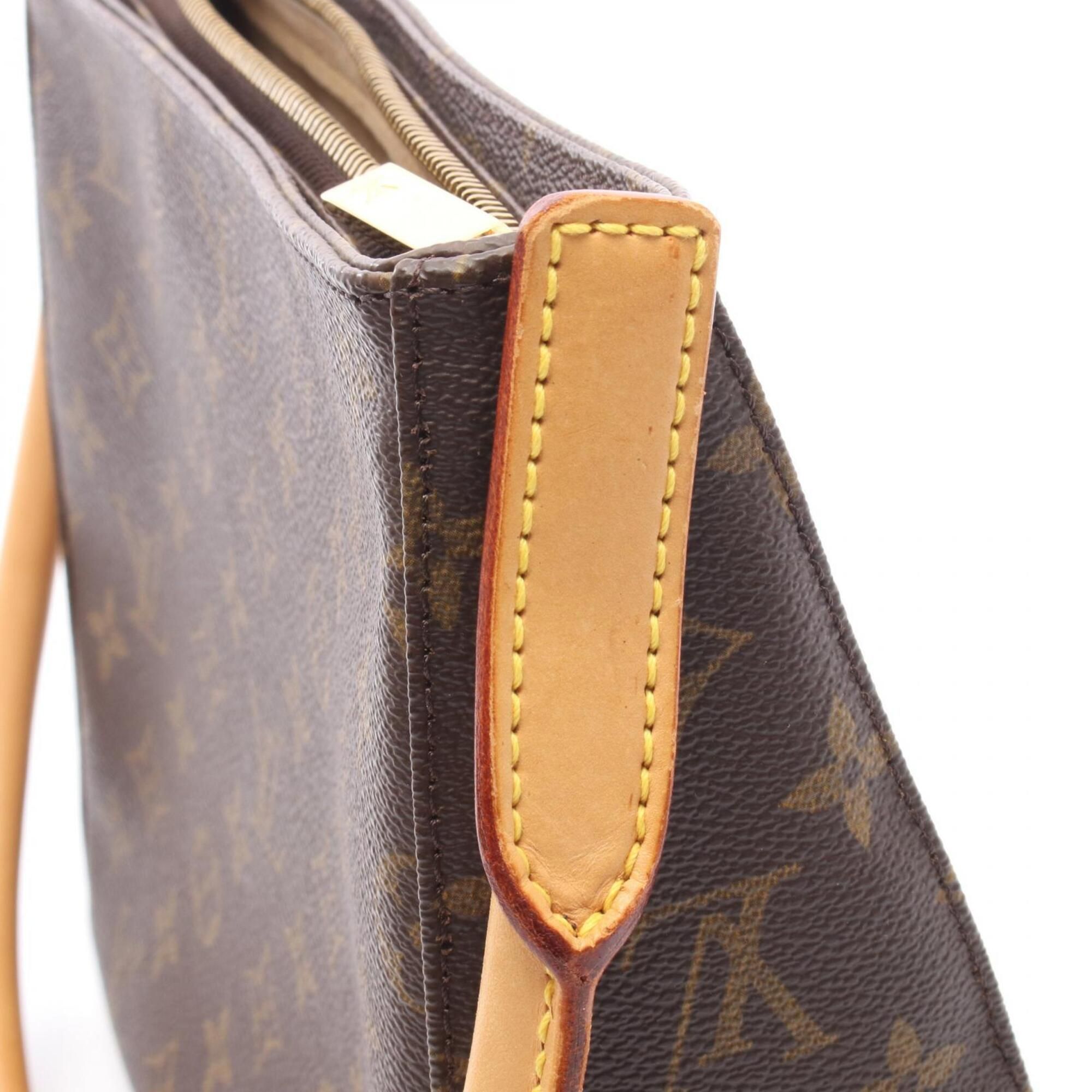 Coated Canvas Leather Handbag Shoulder Bag (Pre-Owned) - Louis Vuitton - Modalova