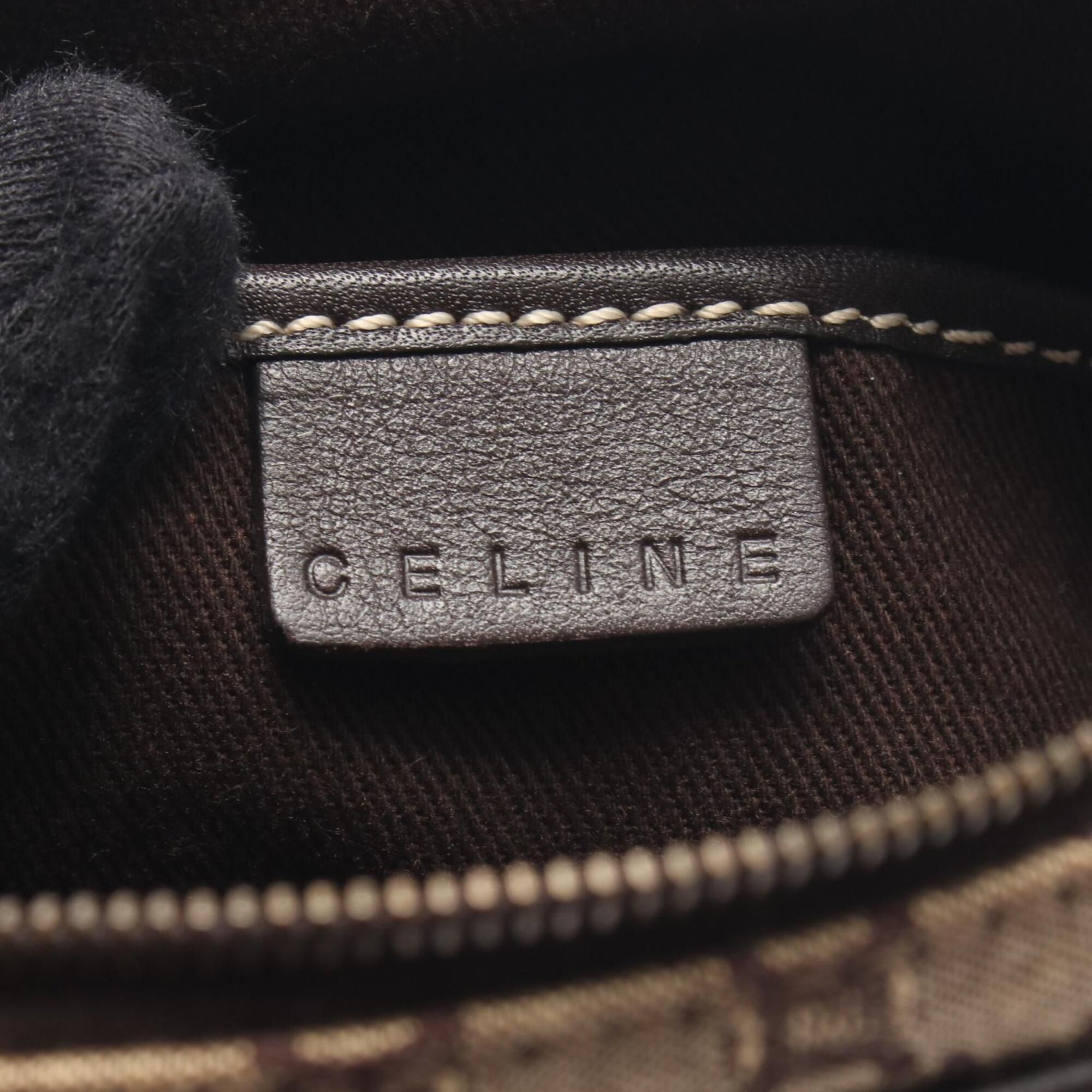 Canvas Leather Handbag Shoulder Bag (Pre-Owned) - Celine - Modalova