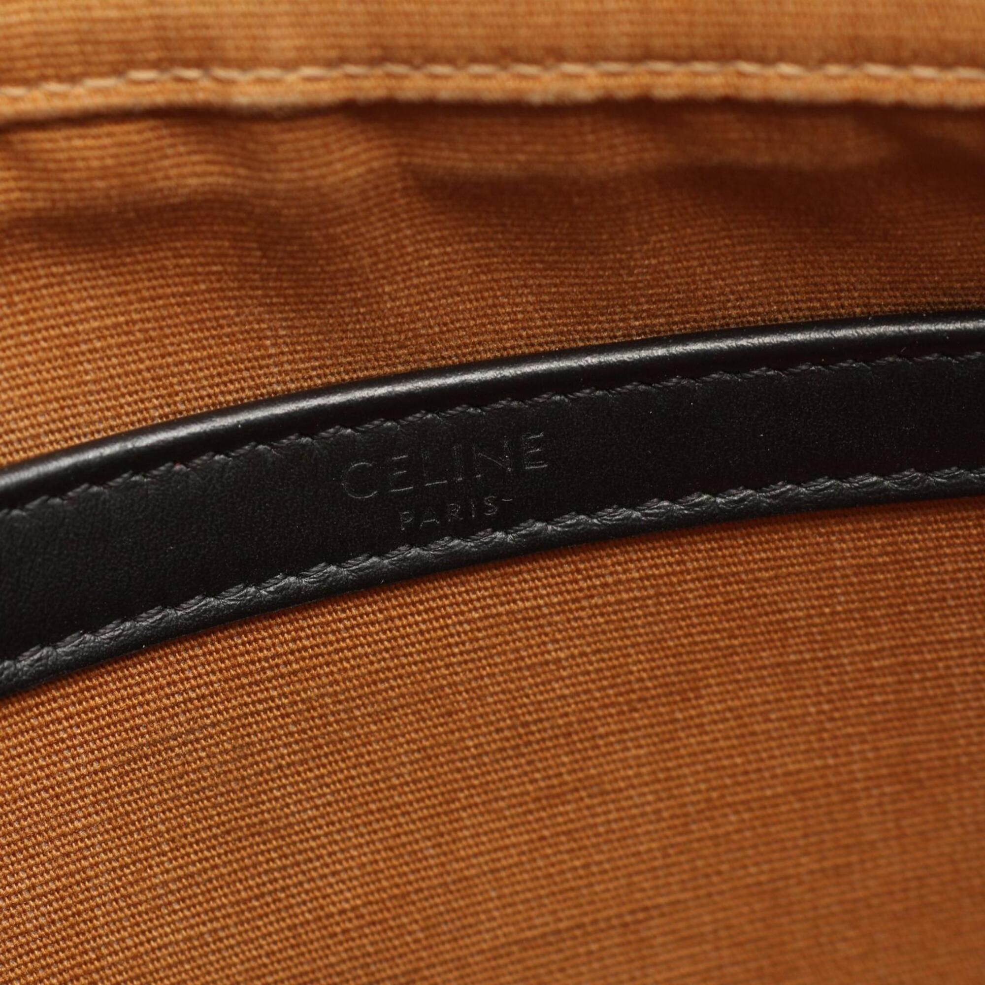 Coated Canvas Leather Handbag Messenger Bag Shoulder Bag (Pre-Owned) - Celine - Modalova