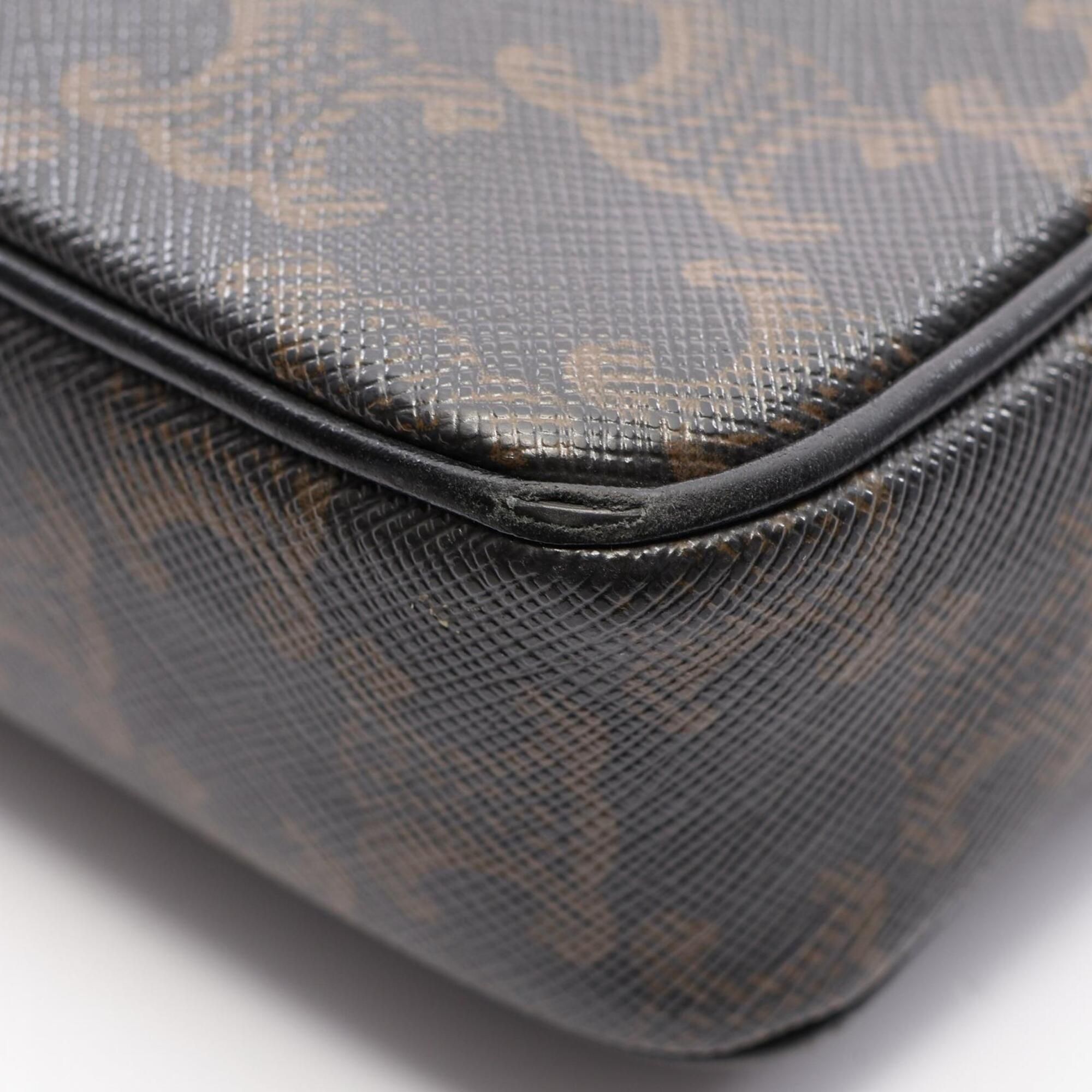 Coated Canvas Leather Handbag Messenger Bag Shoulder Bag (Pre-Owned) - Celine - Modalova