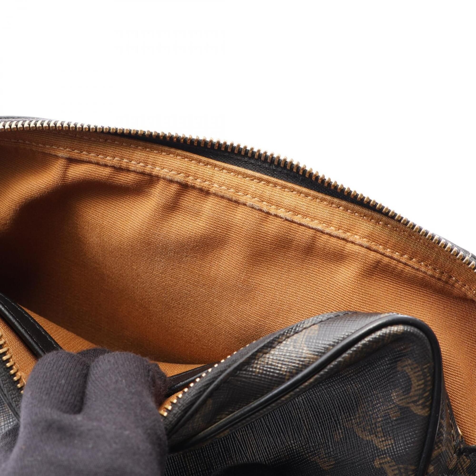 Coated Canvas Leather Handbag Messenger Bag Shoulder Bag (Pre-Owned) - Celine - Modalova