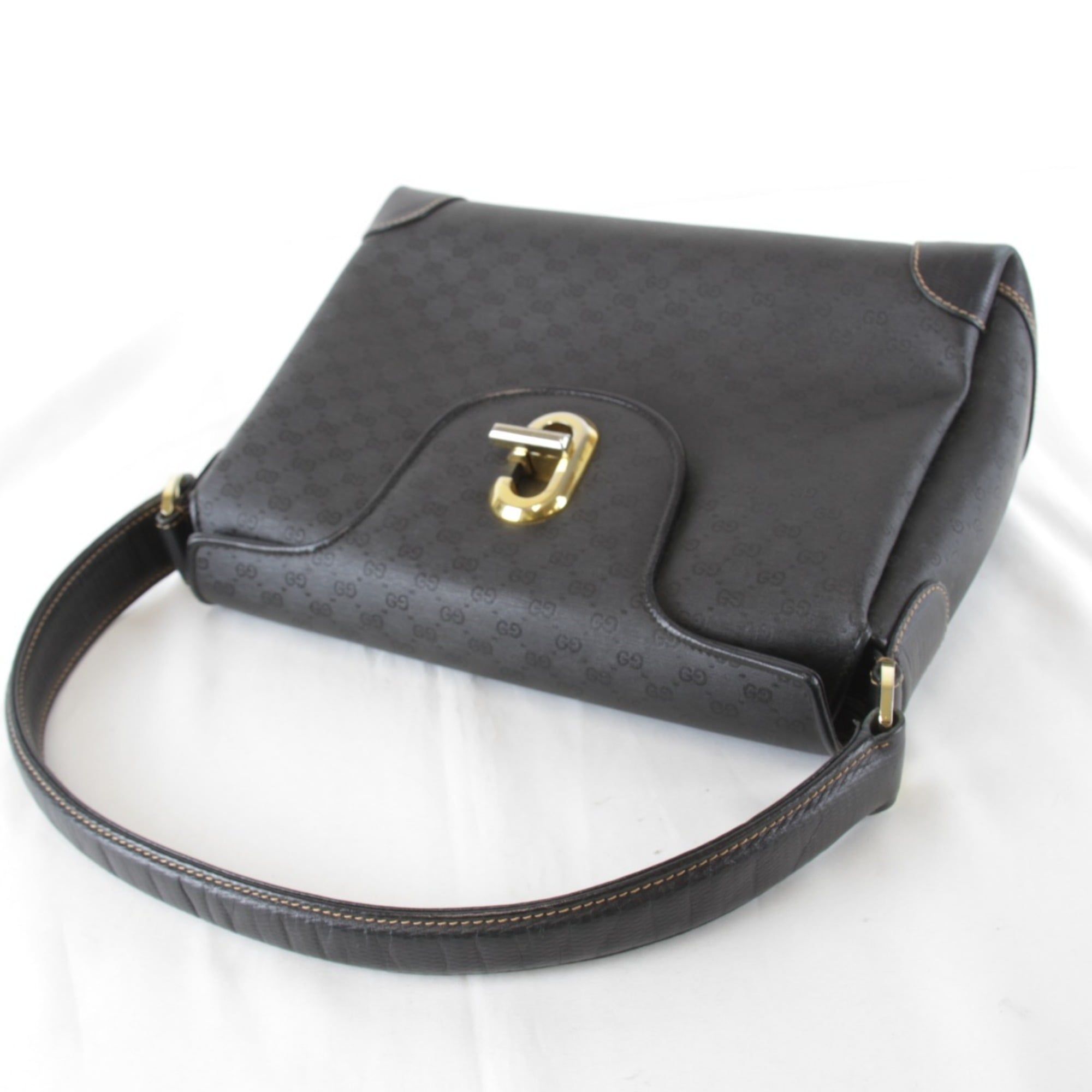Microssima Micro Gg Leather Shoulder Bag (Pre-Owned) - Gucci - Modalova