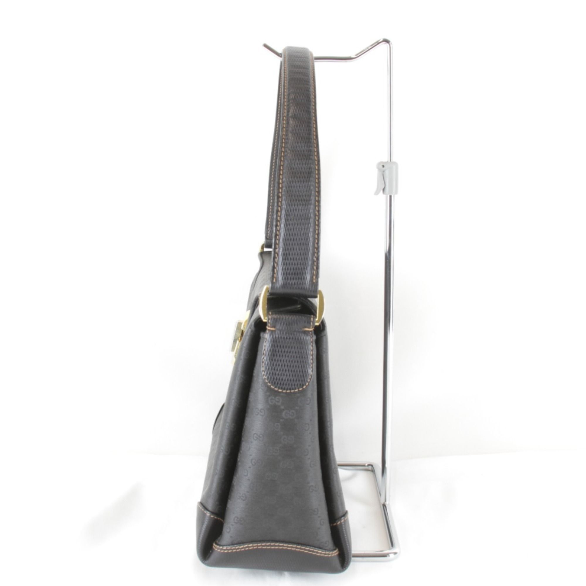 Microssima Micro Gg Leather Shoulder Bag (Pre-Owned) - Gucci - Modalova