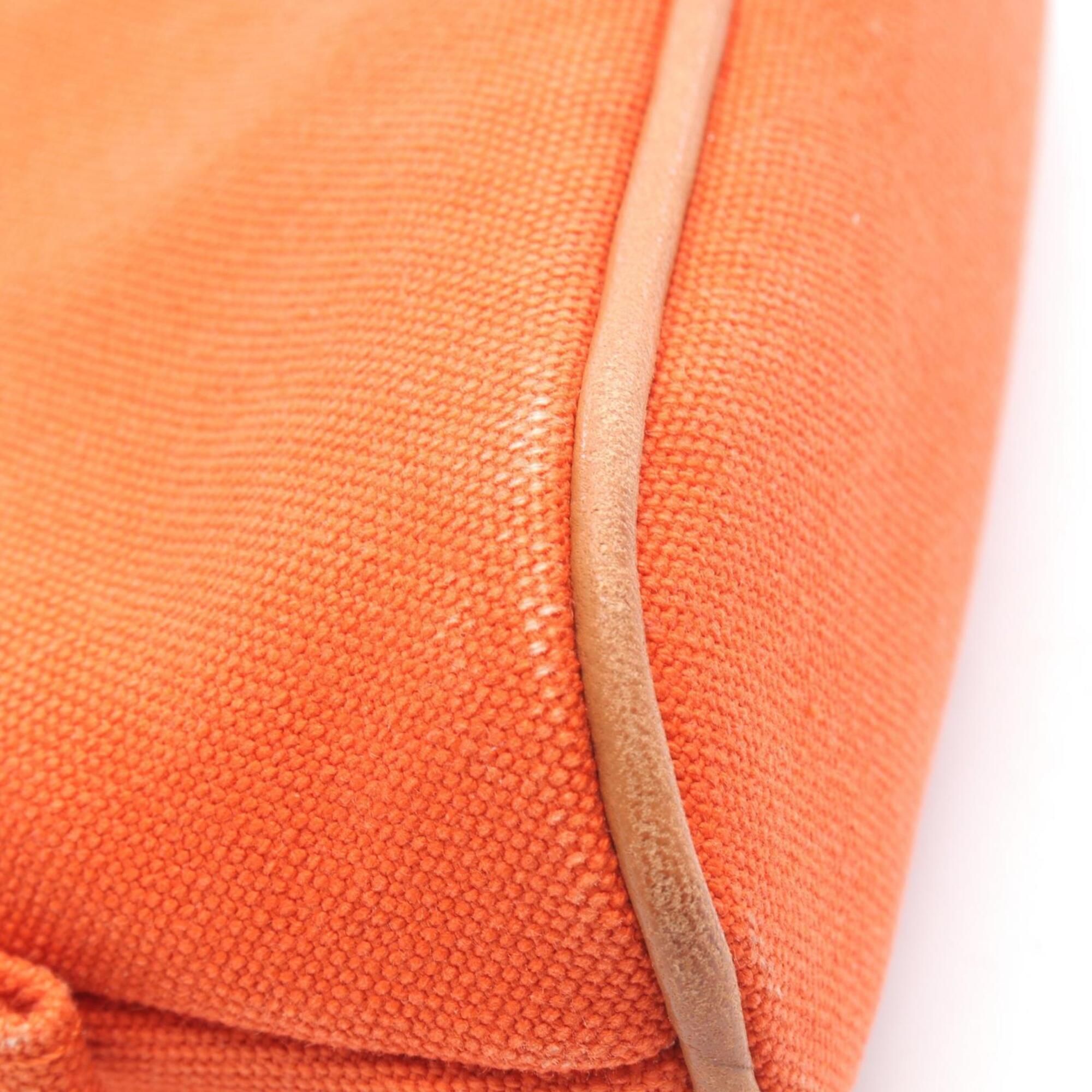 Canvas Leather Handbag Pouch (Pre-Owned) - Hermes - Modalova