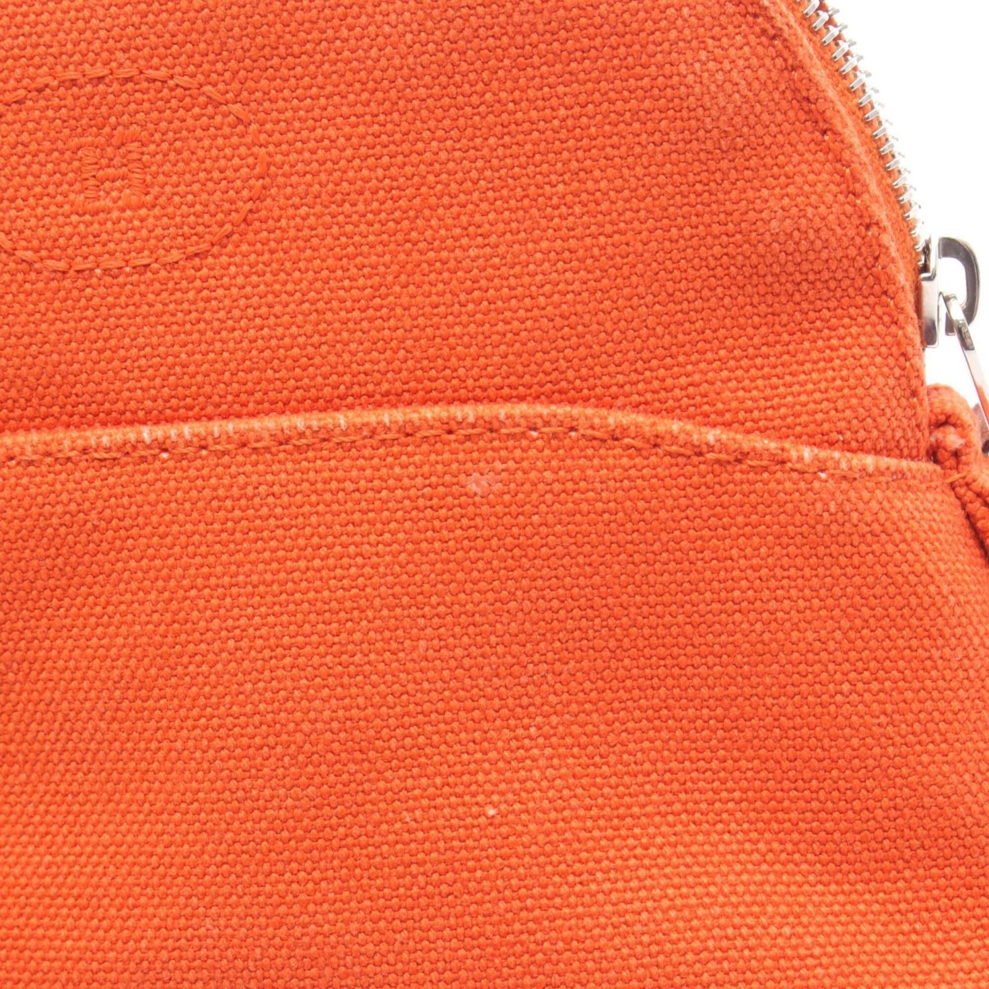 Canvas Leather Handbag Pouch (Pre-Owned) - Hermes - Modalova