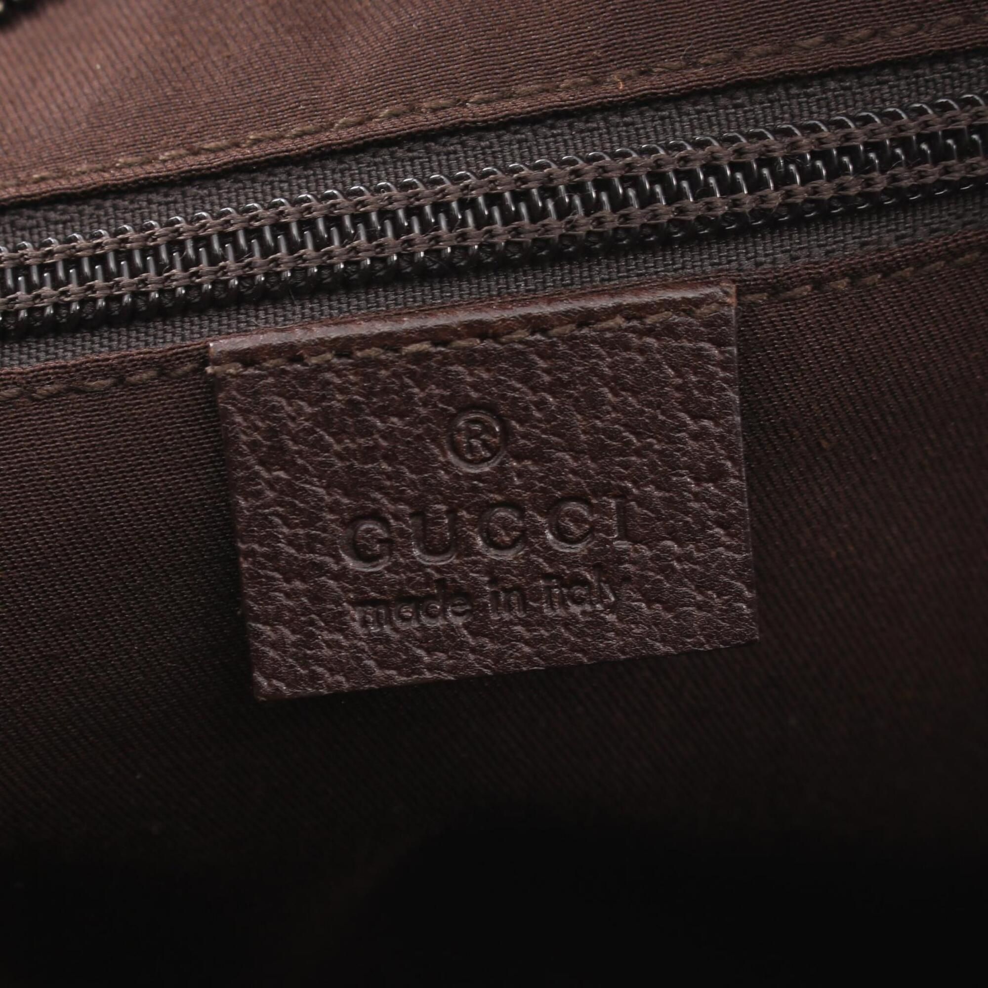 Canvas Leather Shoulder Bag (Pre-Owned) - Gucci - Modalova