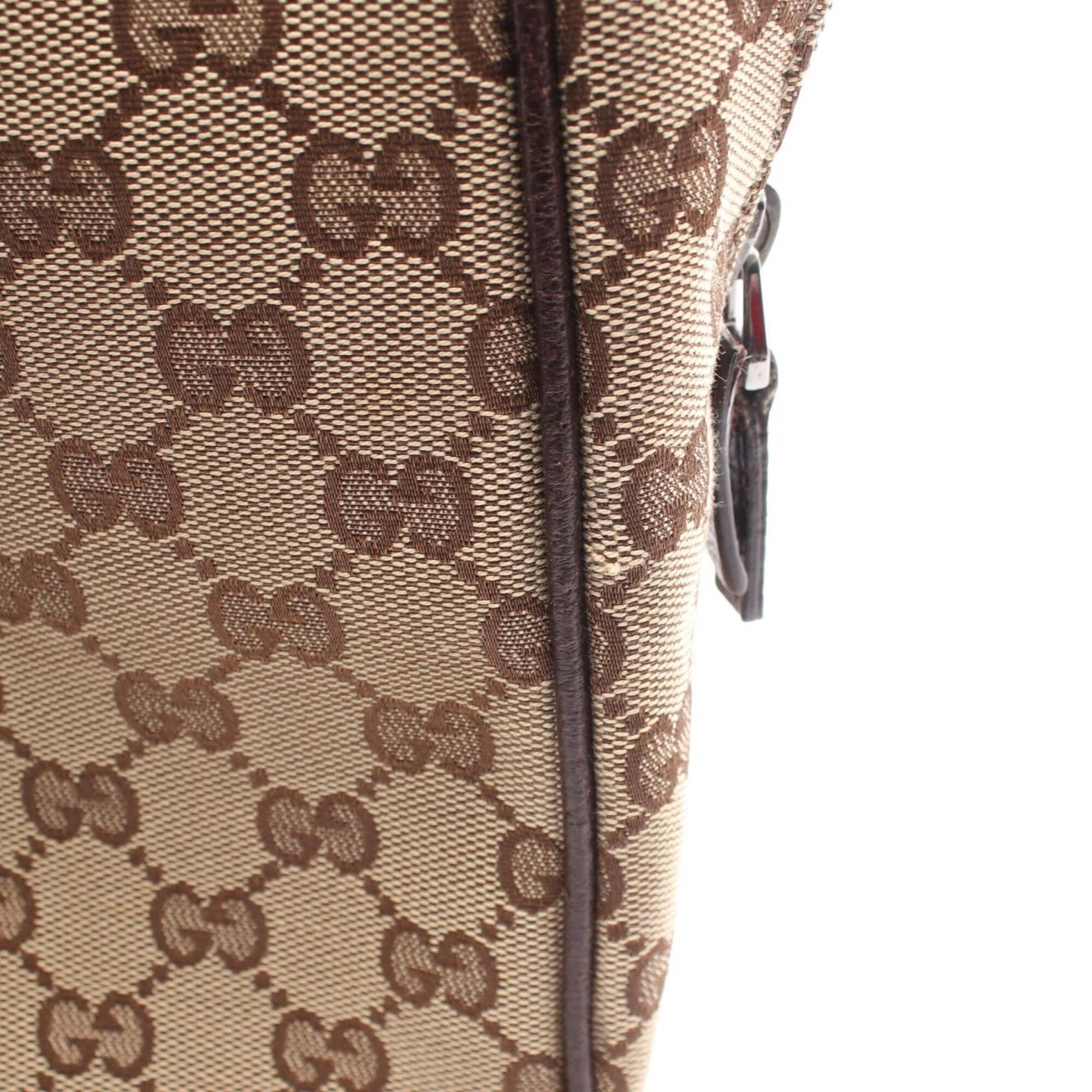 Canvas Leather Shoulder Bag (Pre-Owned) - Gucci - Modalova