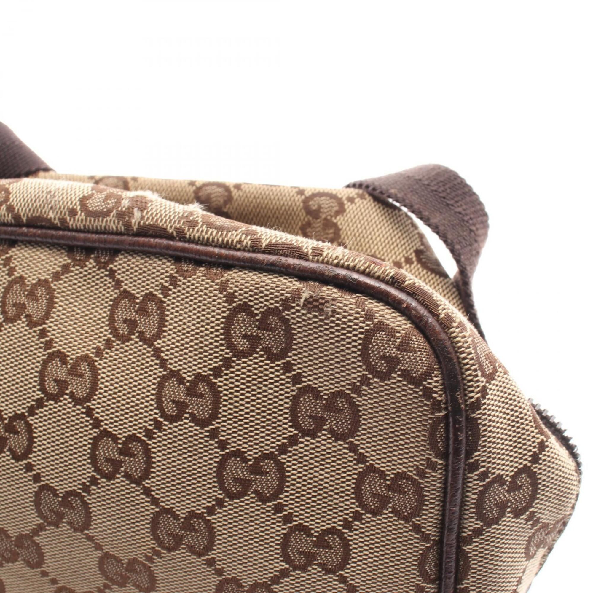Canvas Leather Shoulder Bag (Pre-Owned) - Gucci - Modalova