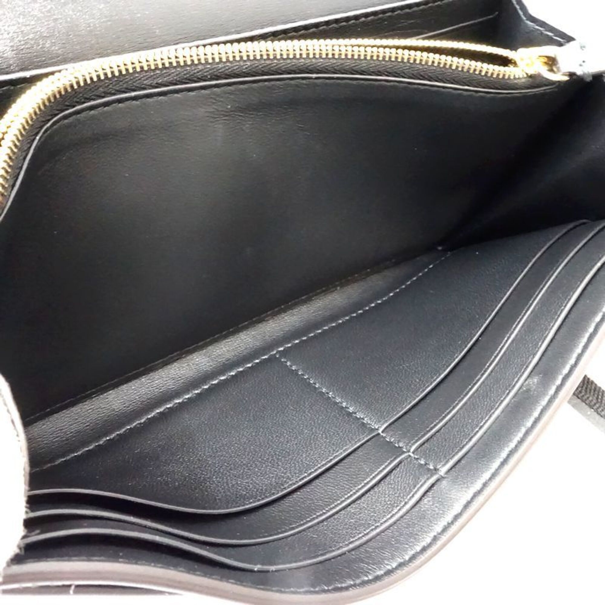Leather Long Wallet (Bi-Fold) (Pre-Owned) - Cartier - Modalova