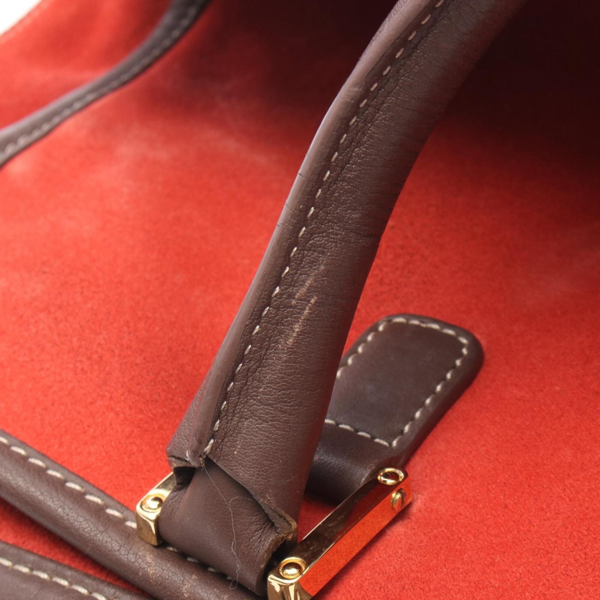 Suede Leather Handbag (Pre-Owned) - Loewe - Modalova
