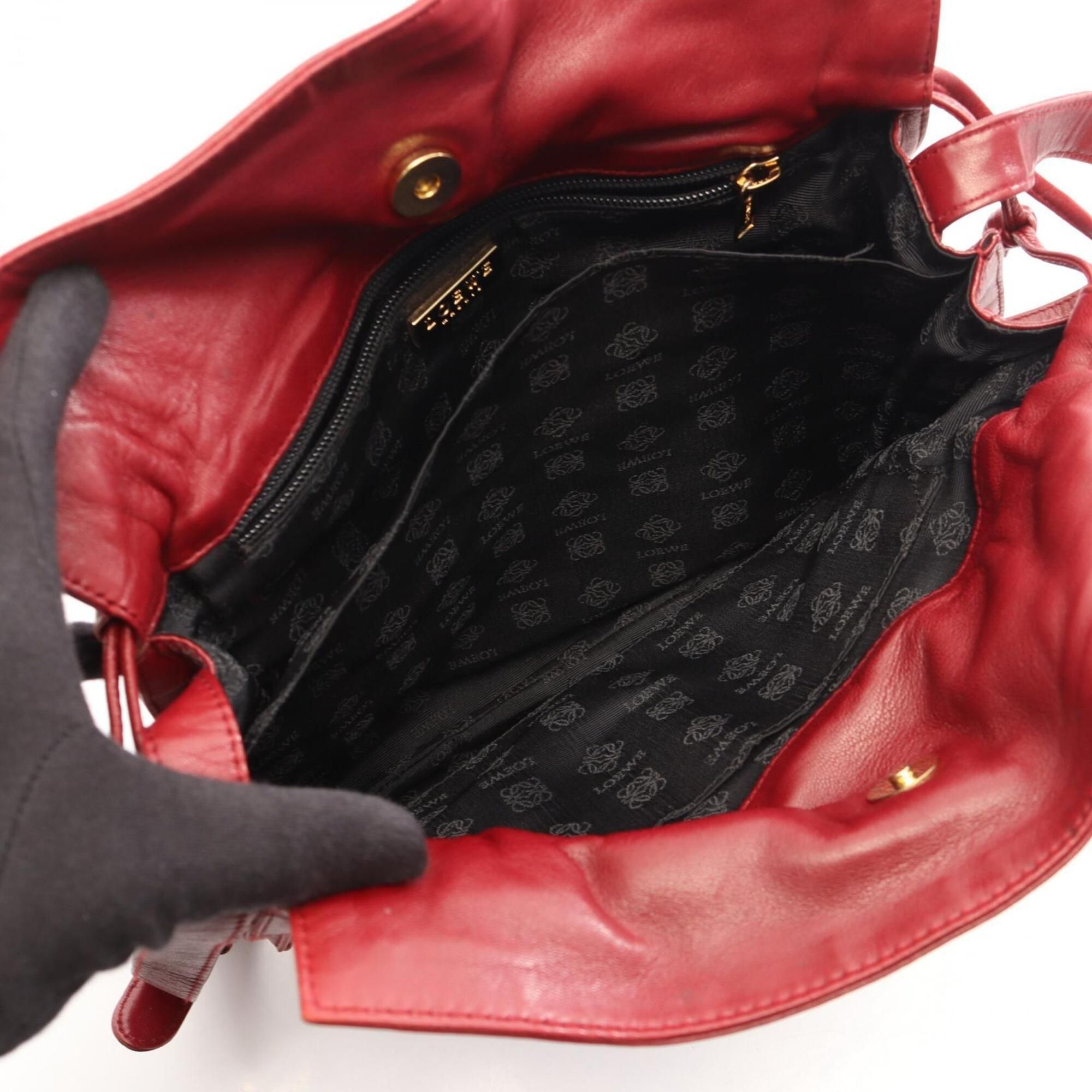 Leather Handbag Shoulder Bag (Pre-Owned) - Loewe - Modalova