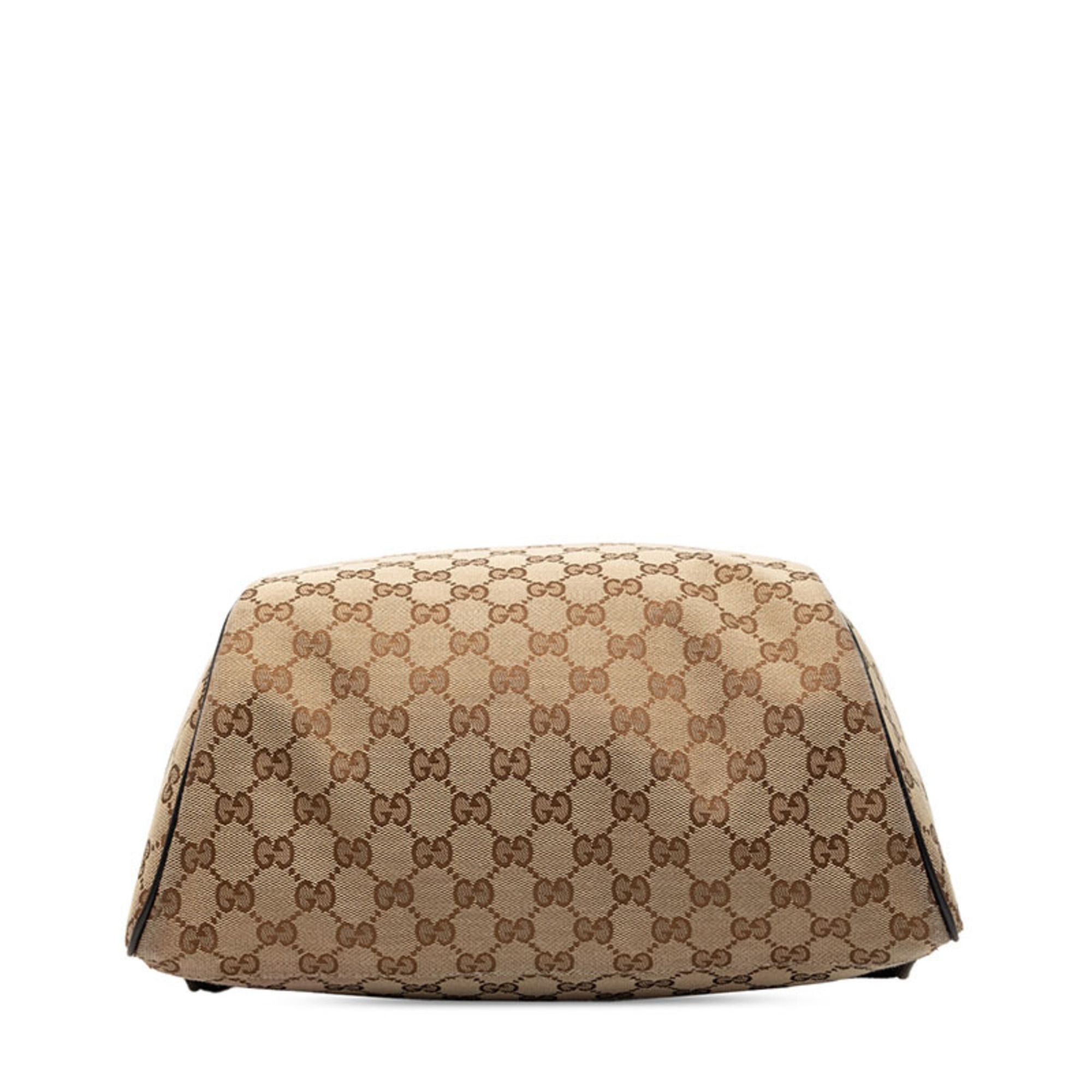 Canvas Leather Backpack (Pre-Owned) - Gucci - Modalova