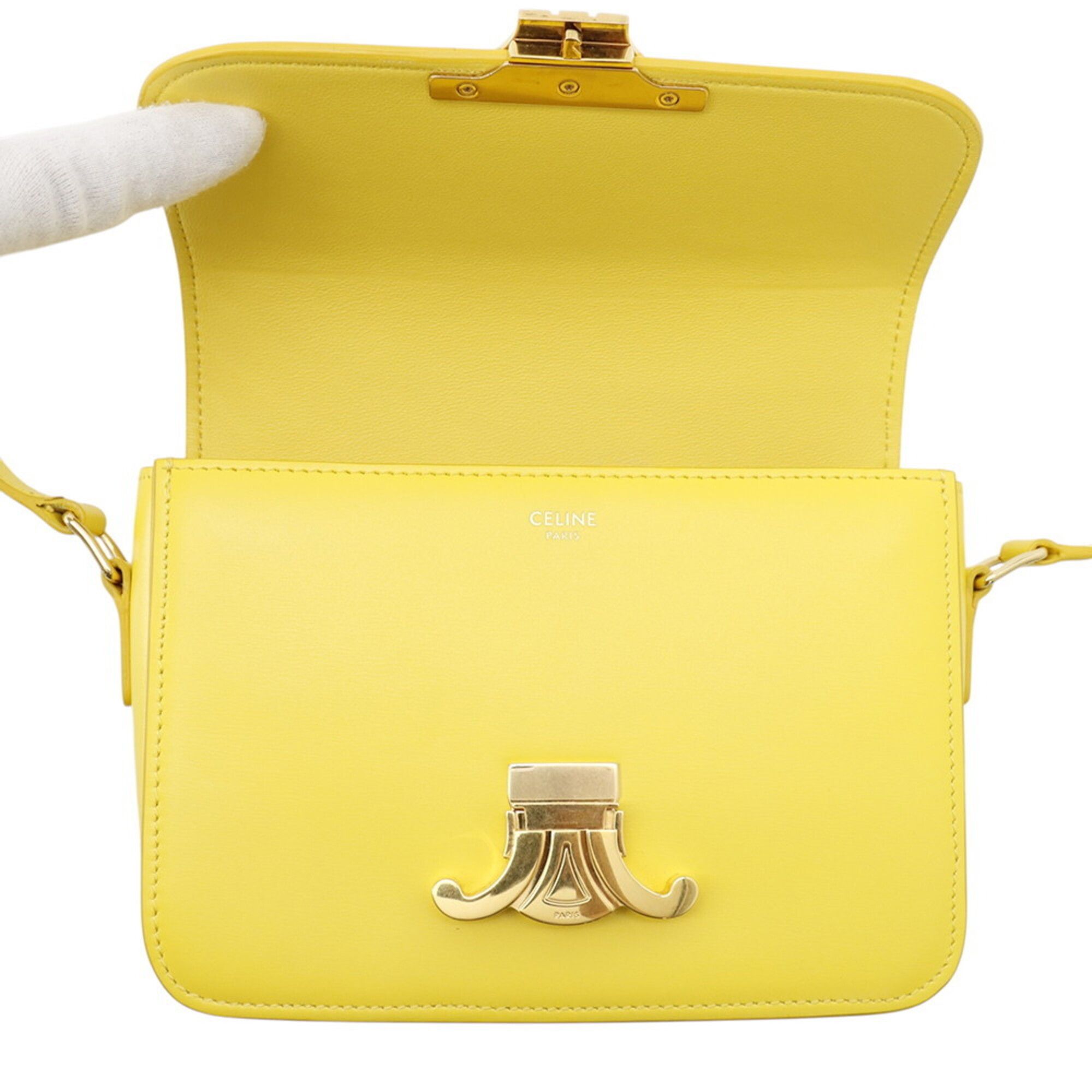 Leather Shoulder Bag (Pre-Owned) - Celine - Modalova
