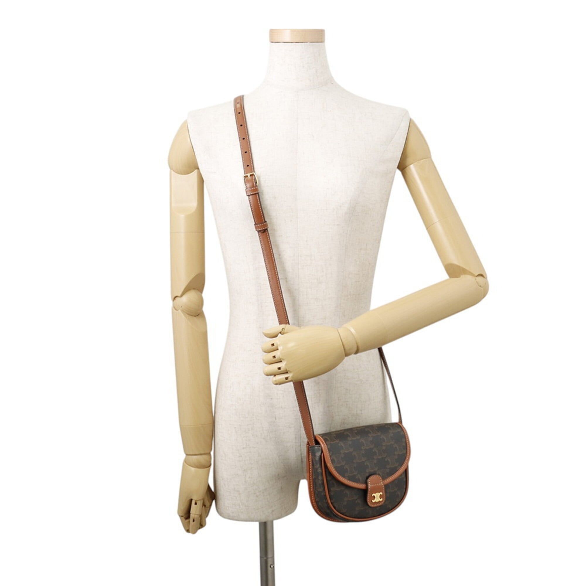 Canvas Leather Pouch Shoulder Bag (Pre-Owned) - Celine - Modalova