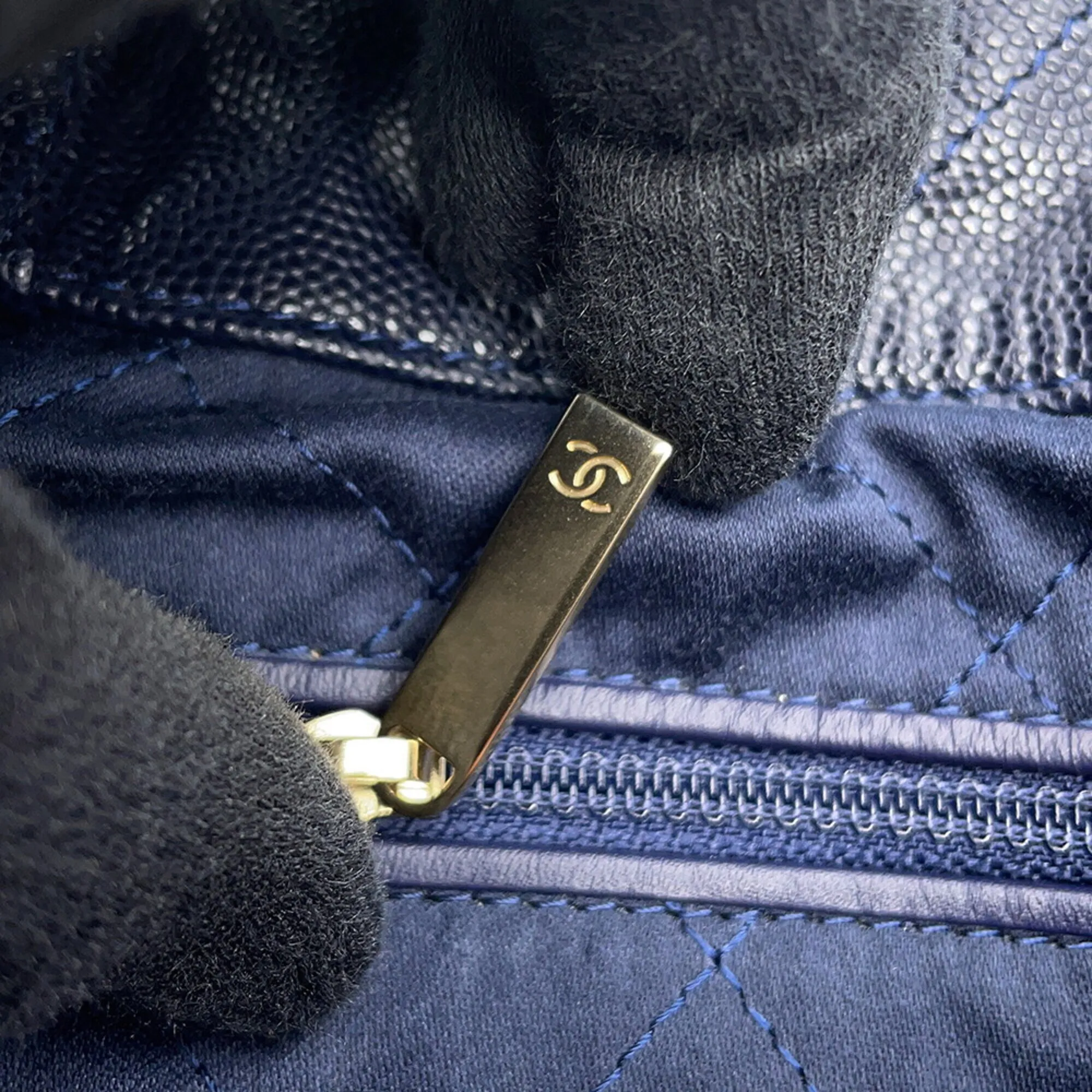 Grained Calfskin Backpack (Pre-Owned) - Chanel - Modalova