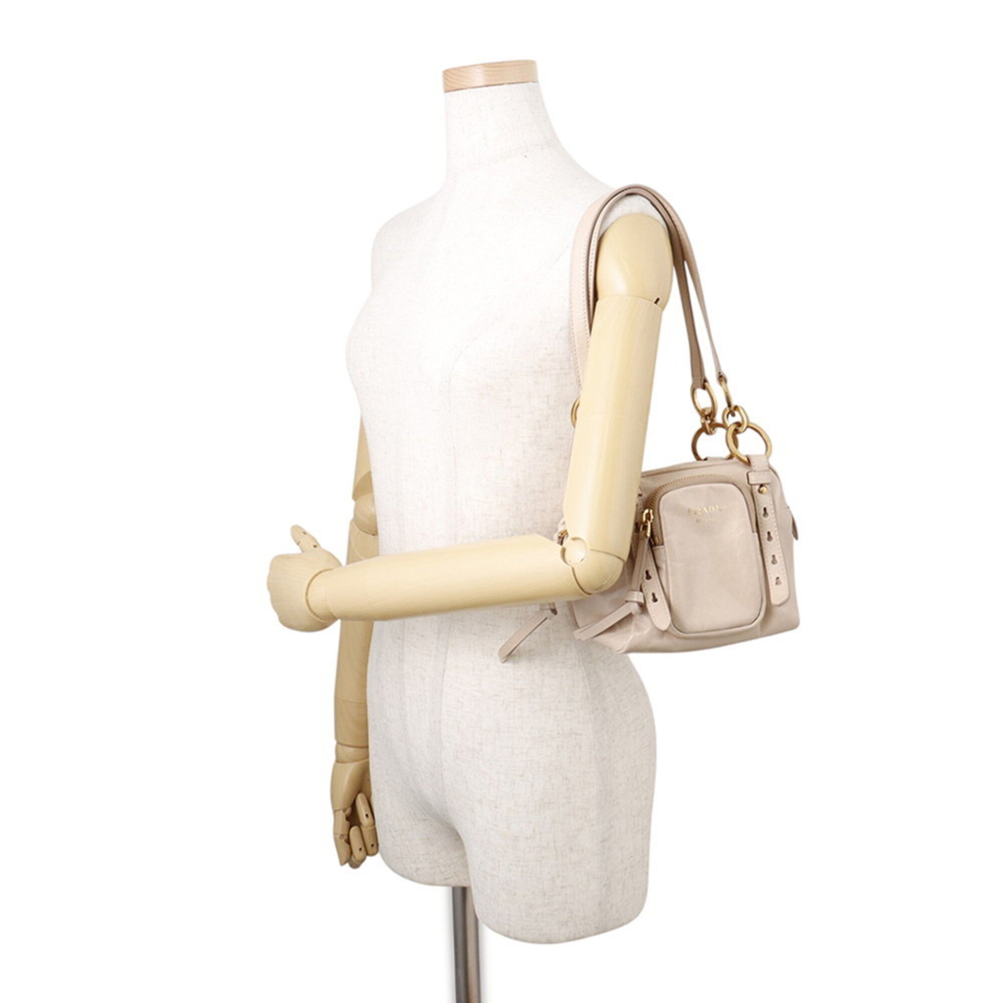 Leather Handbag Shoulder Bag (Pre-Owned) - Prada - Modalova