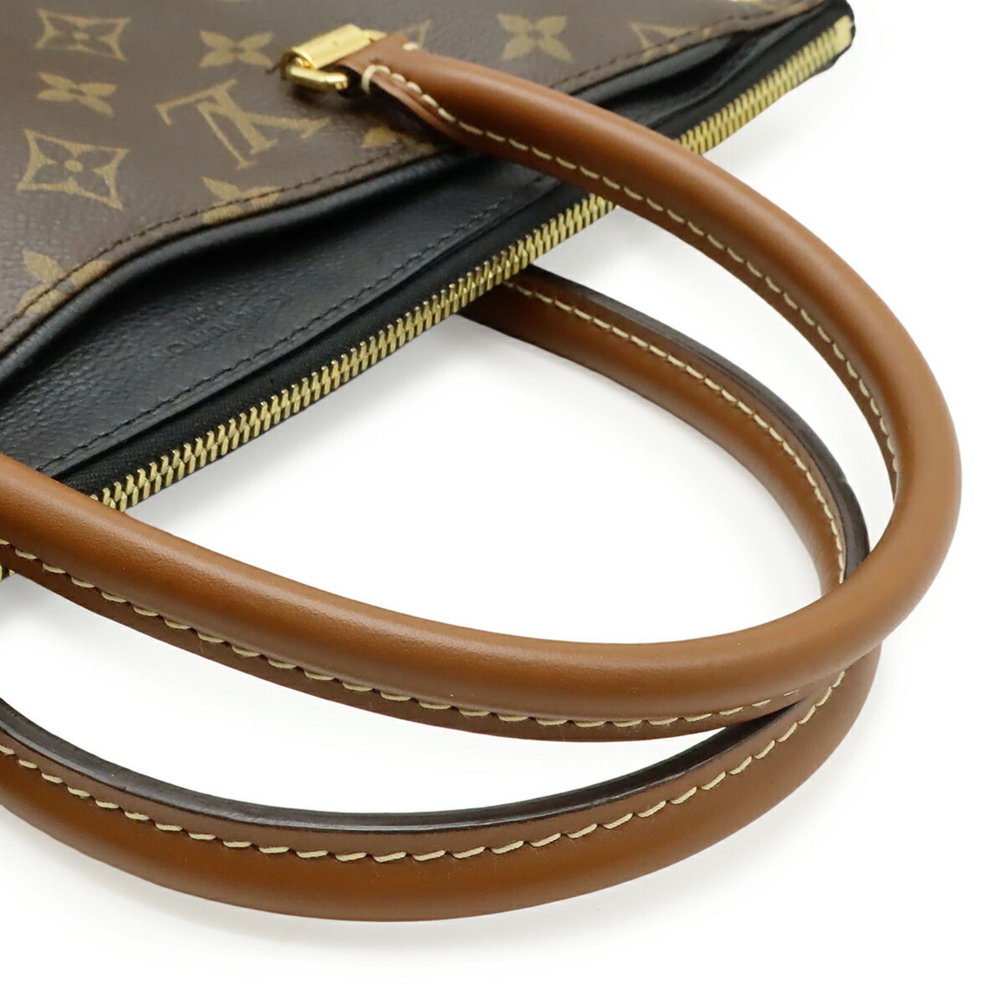Monogram Monogram Leather Handbag Shoulder Bag (Pre-Owned) - Louis Vuitton - Modalova