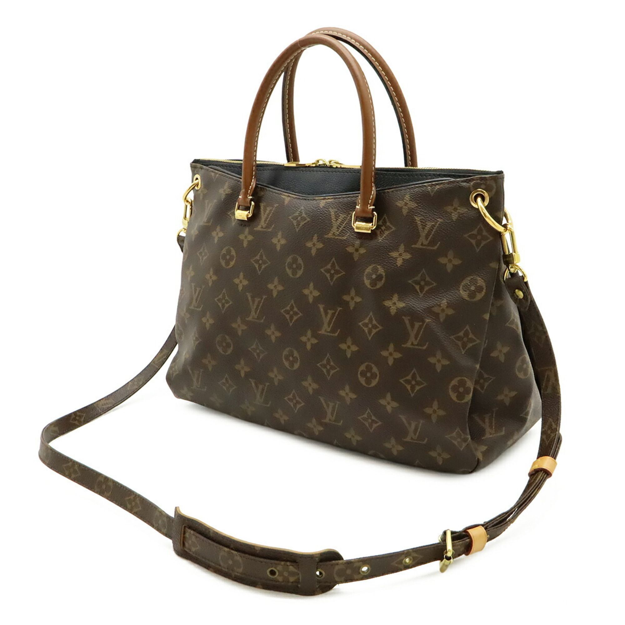Monogram Monogram Leather Handbag Shoulder Bag (Pre-Owned) - Louis Vuitton - Modalova