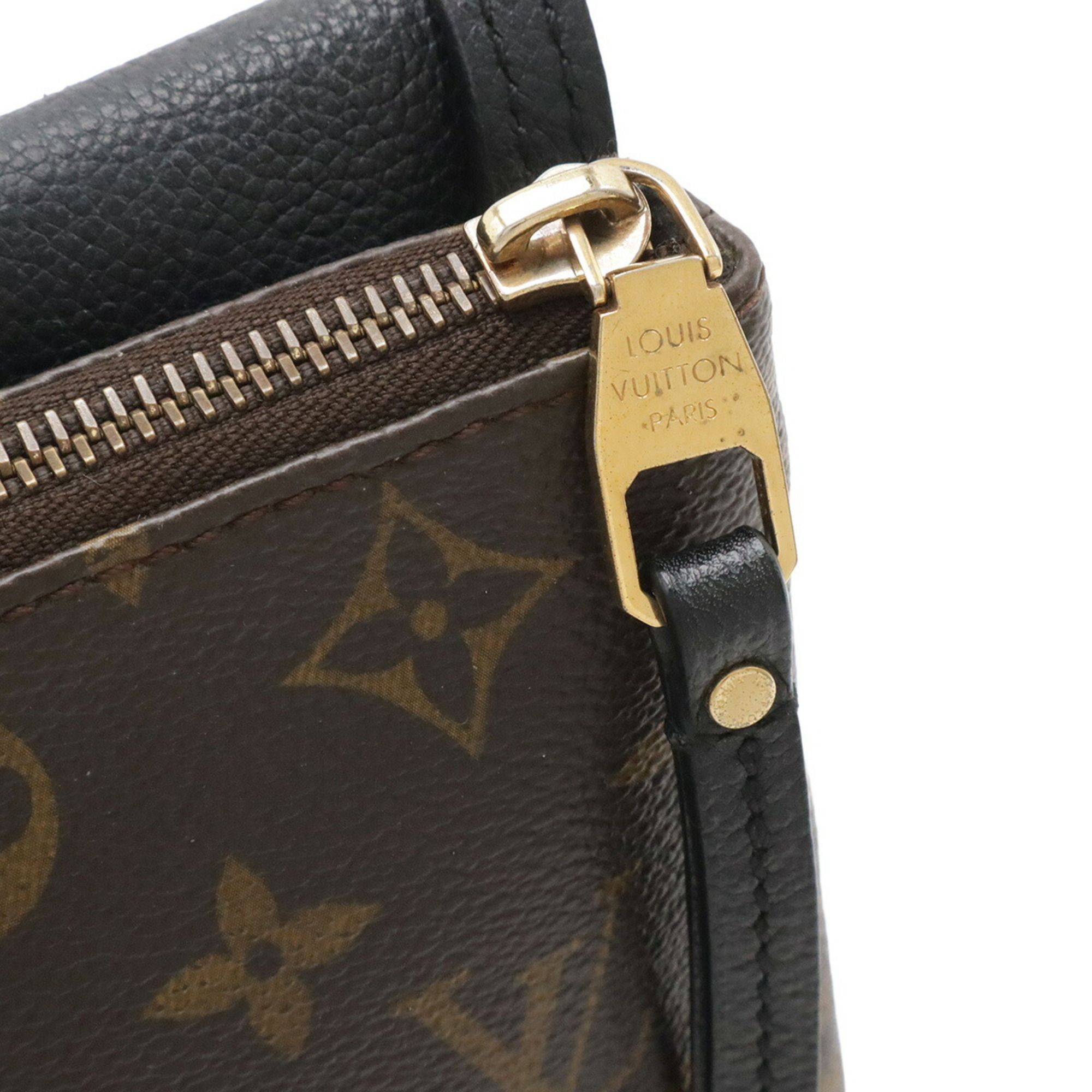Monogram Monogram Leather Pochette Shoulder Bag (Pre-Owned) - Louis Vuitton - Modalova