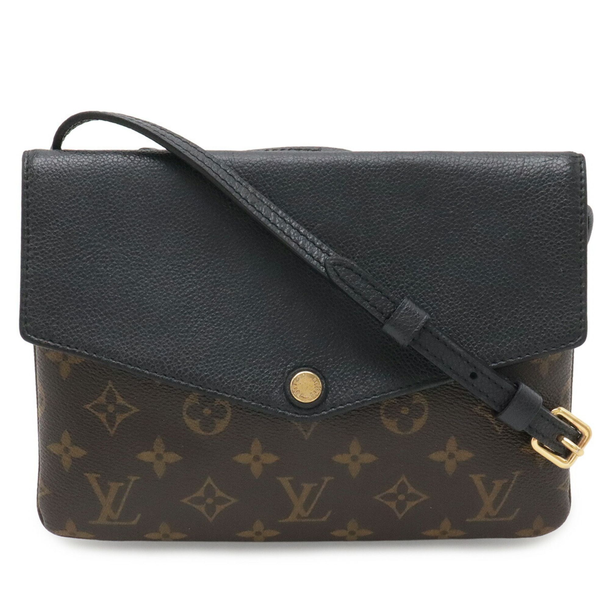 Monogram Monogram Leather Pochette Shoulder Bag (Pre-Owned) - Louis Vuitton - Modalova
