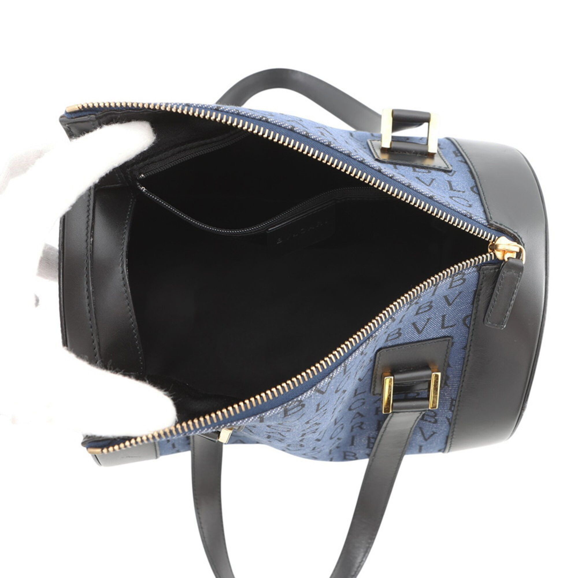 B.Zero1 Denim Leather Handbag (Pre-Owned) - Bvlgari - Modalova