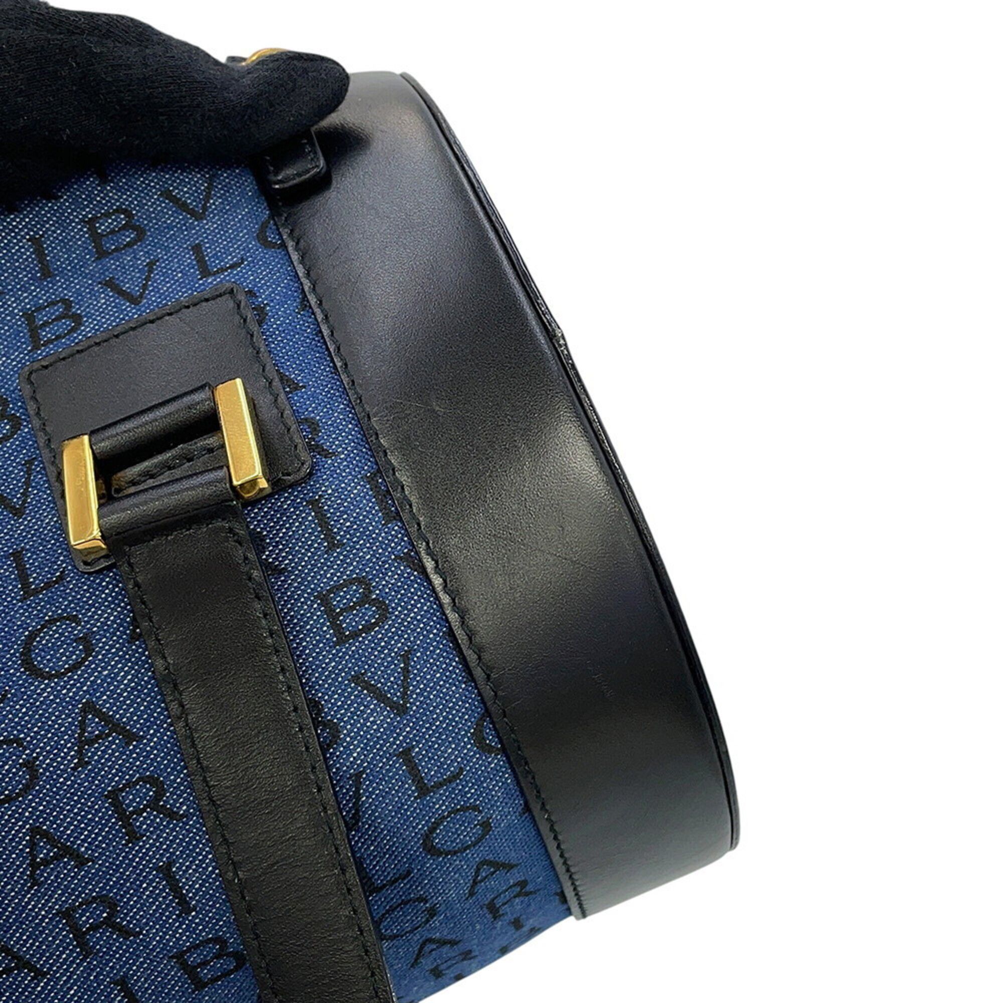 B.Zero1 Denim Leather Handbag (Pre-Owned) - Bvlgari - Modalova