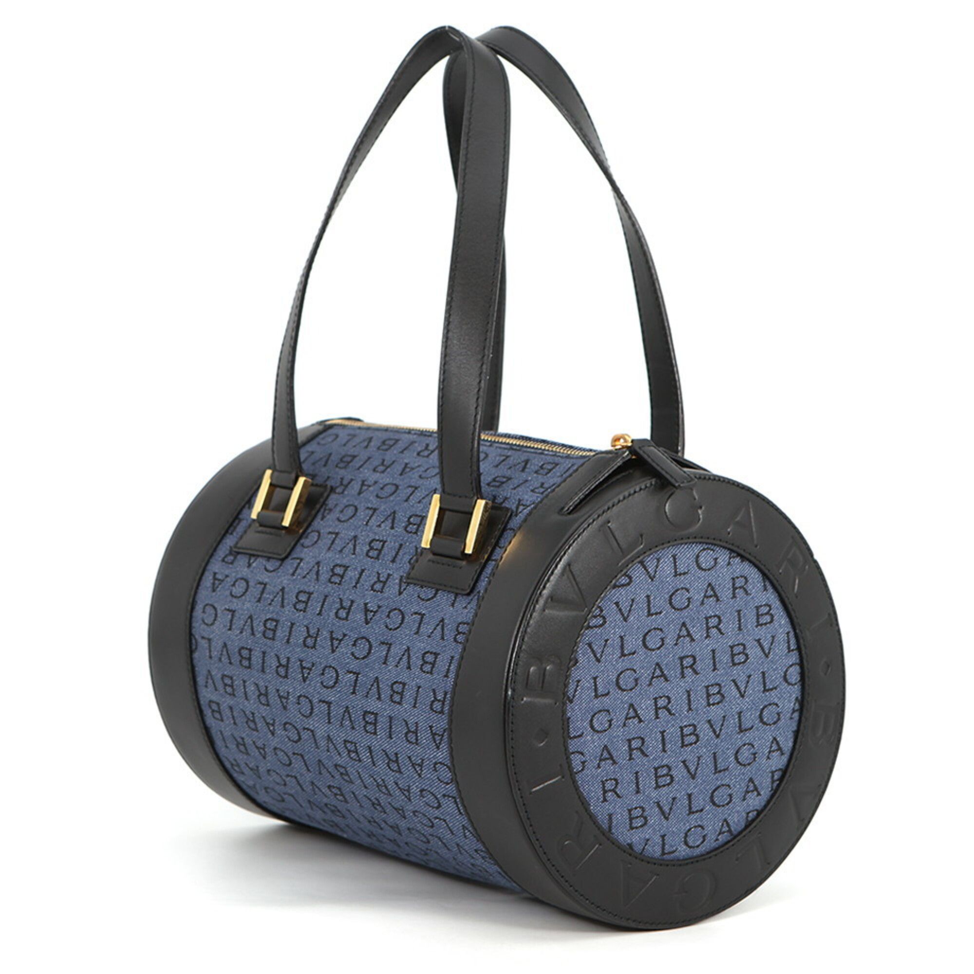 B.Zero1 Denim Leather Handbag (Pre-Owned) - Bvlgari - Modalova