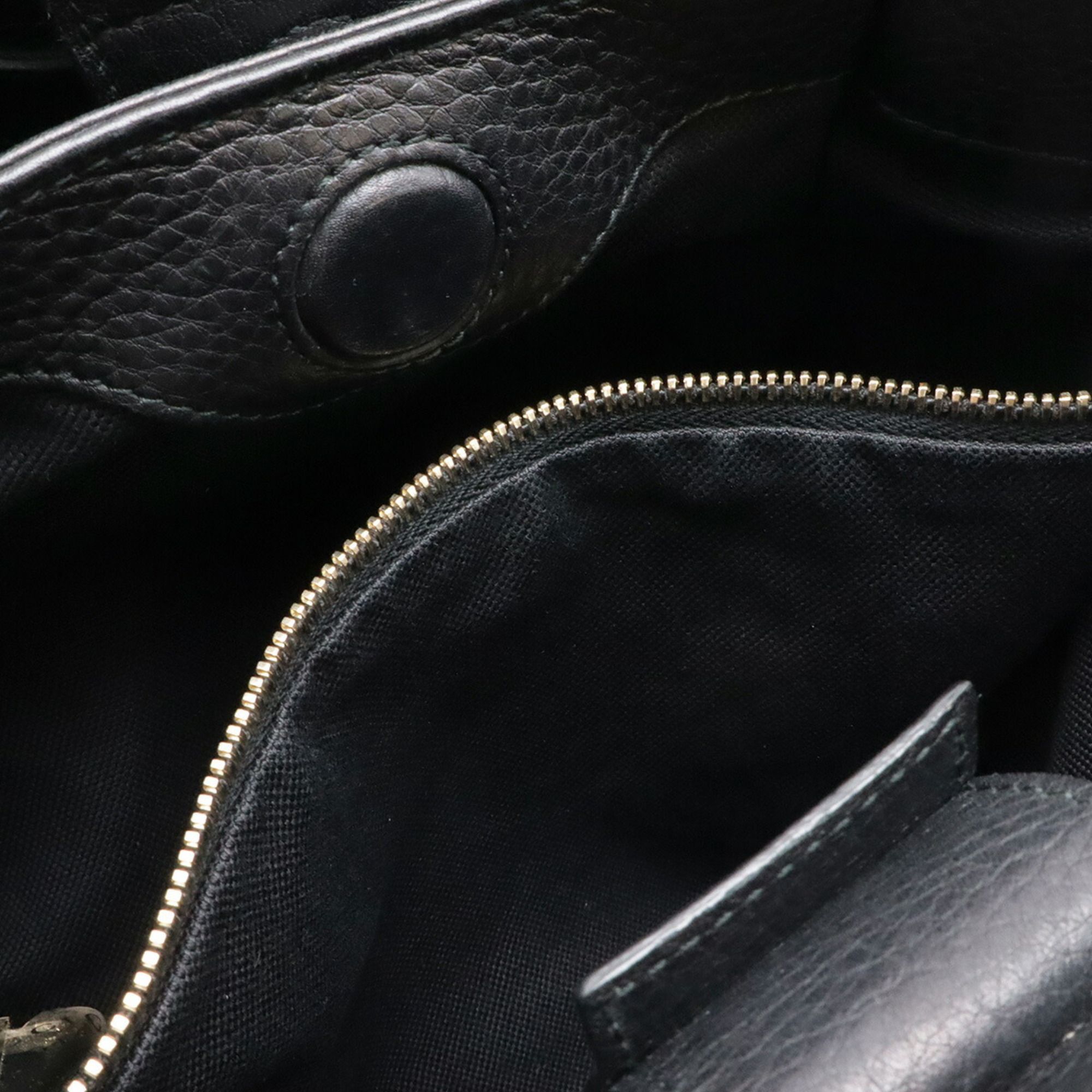 Bamboo Leather Handbag Shoulder Bag (Pre-Owned) - Gucci - Modalova