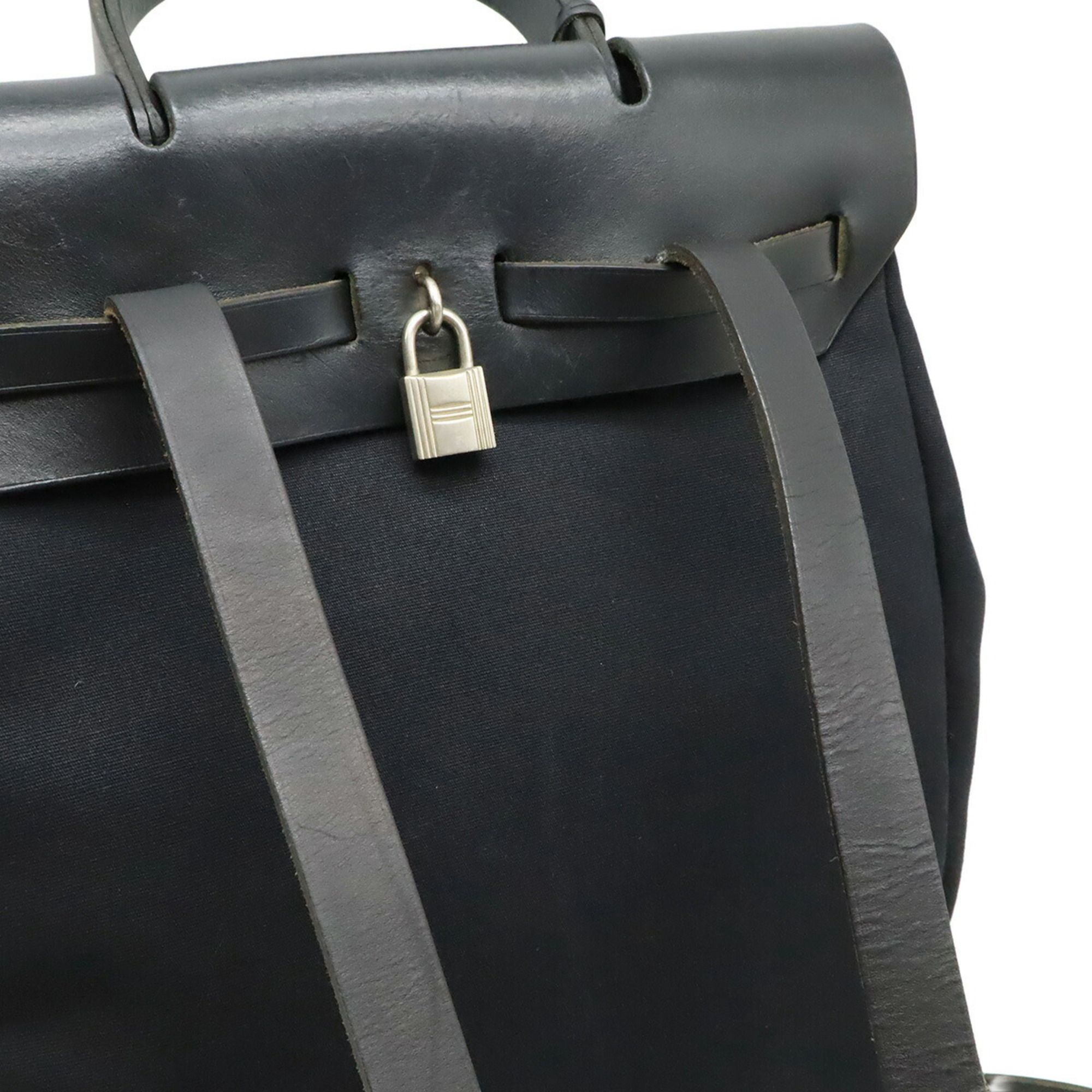 Toile Officier Backpack Handbag (Pre-Owned) - Hermes - Modalova