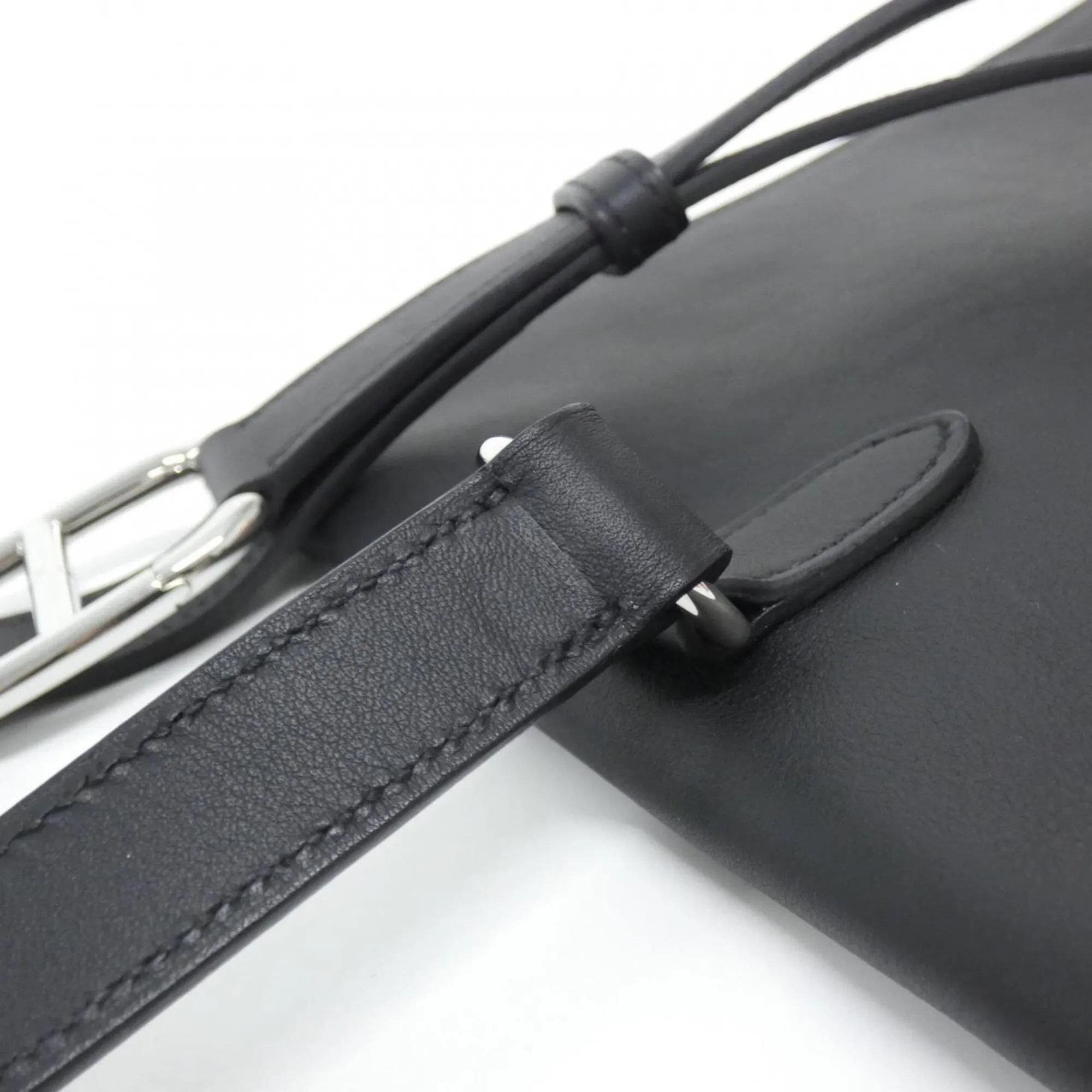 Swift Leather Chain/Shoulder Wallet (Pre-Owned) - Hermes - Modalova