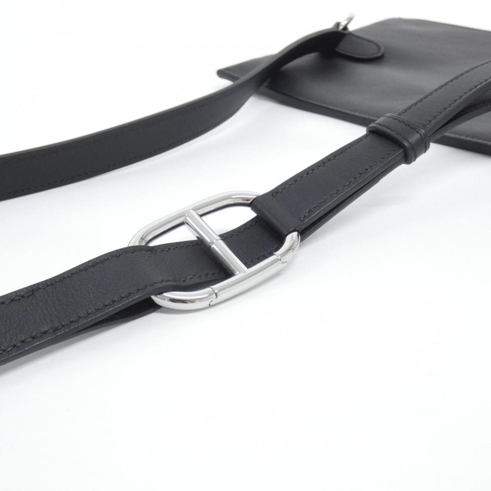 Swift Leather Chain/Shoulder Wallet (Pre-Owned) - Hermes - Modalova