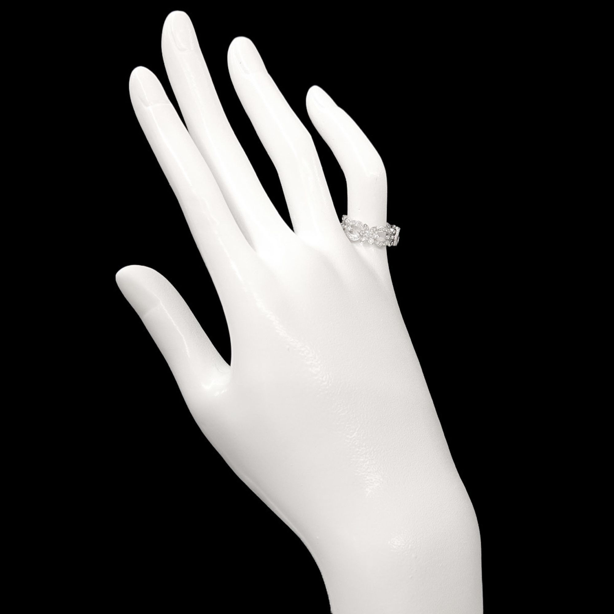 White Gold (18K) Band Ring (Pre-Owned) - Gucci - Modalova