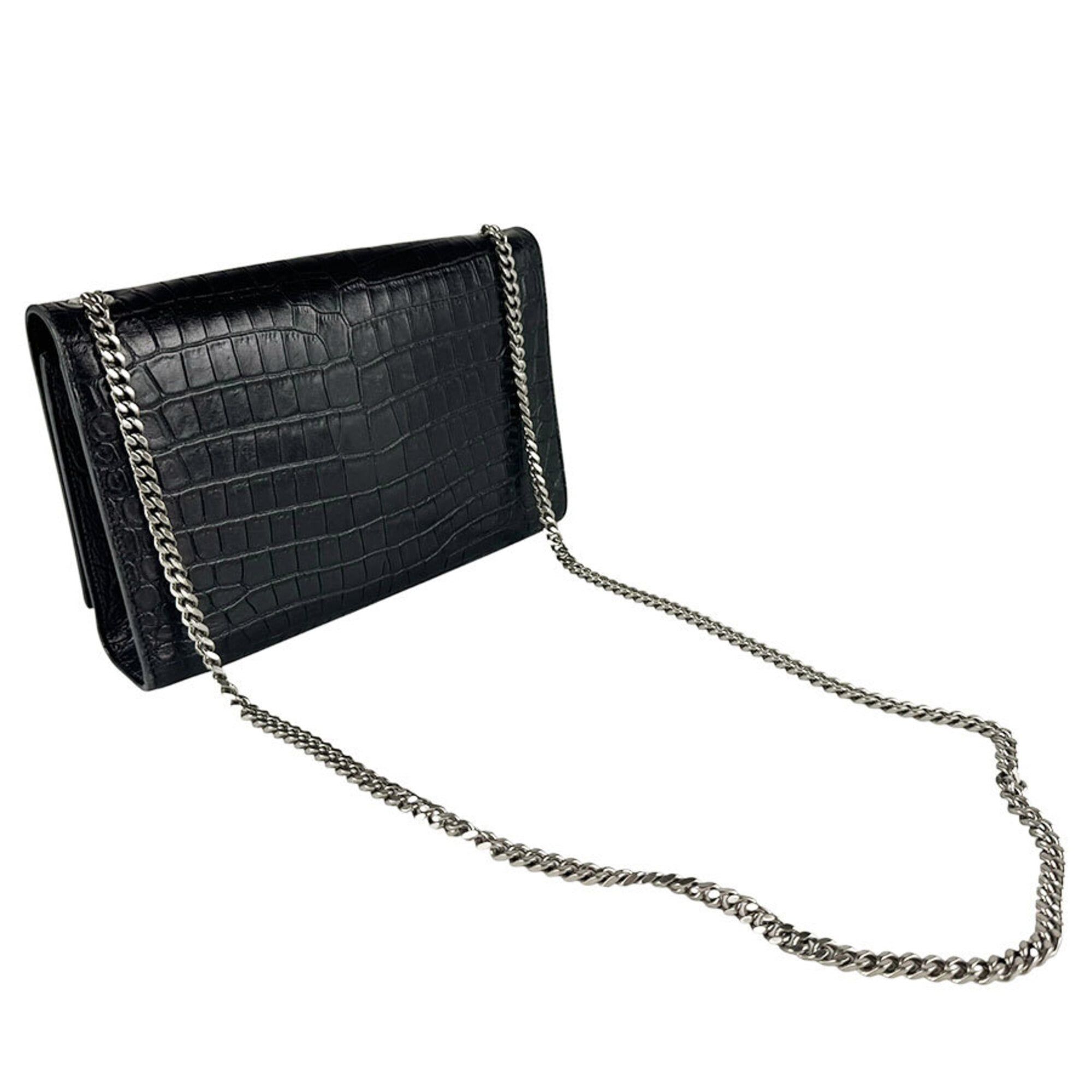 Leather Shoulder Bag (Pre-Owned) - Saint Laurent - Modalova