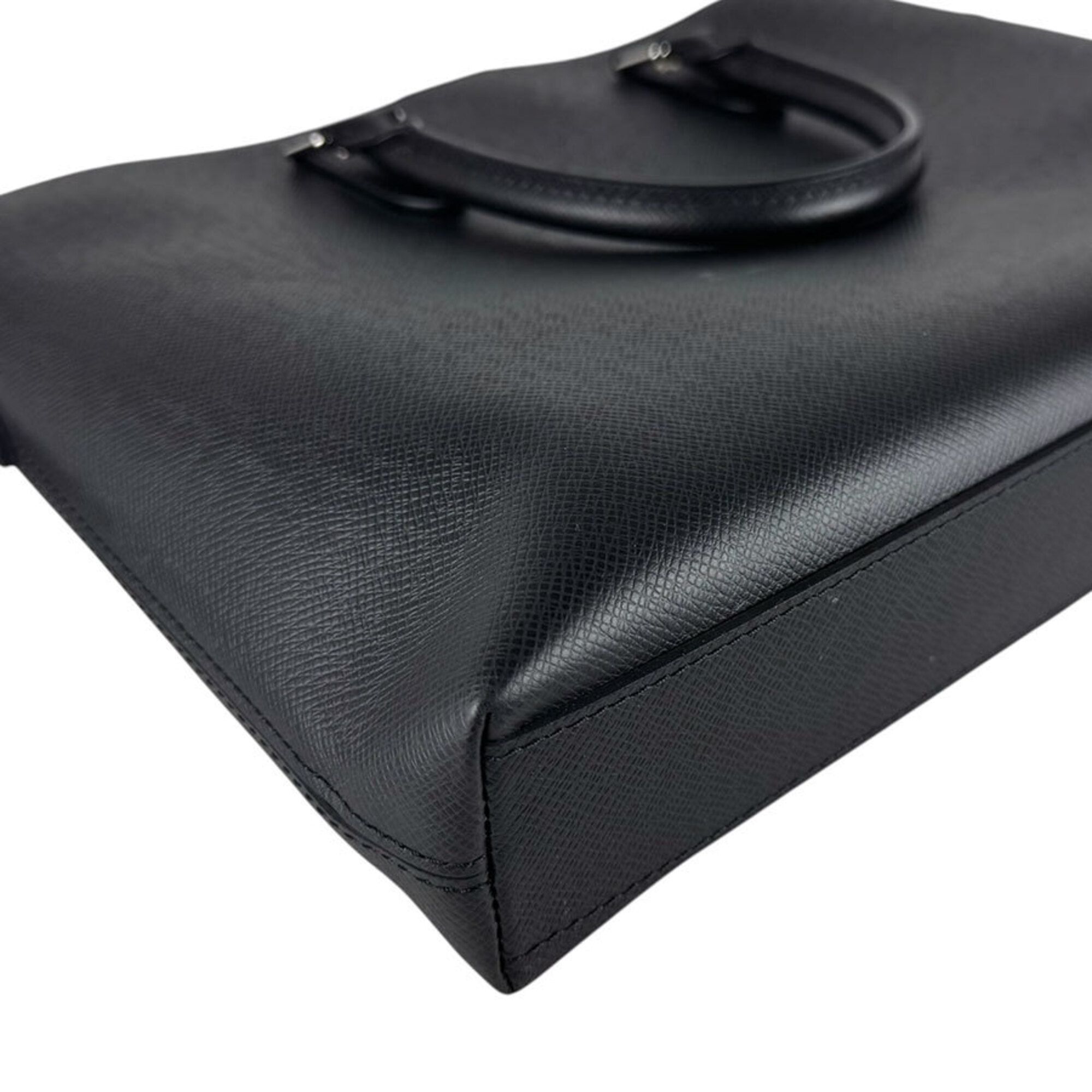 Taiga Leather Briefcase Handbag Shoulder Bag (Pre-Owned) - Louis Vuitton - Modalova