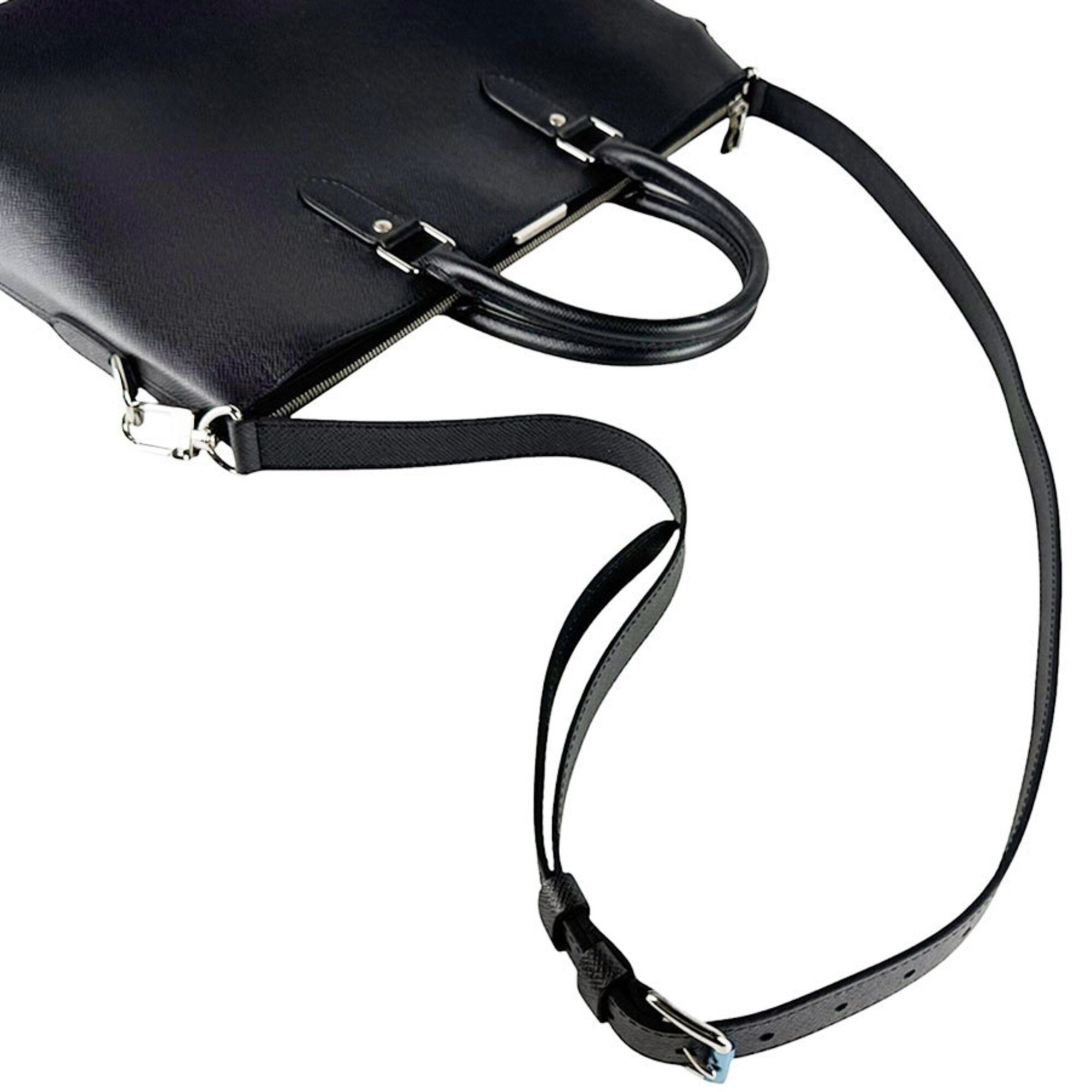 Taiga Leather Briefcase Handbag Shoulder Bag (Pre-Owned) - Louis Vuitton - Modalova