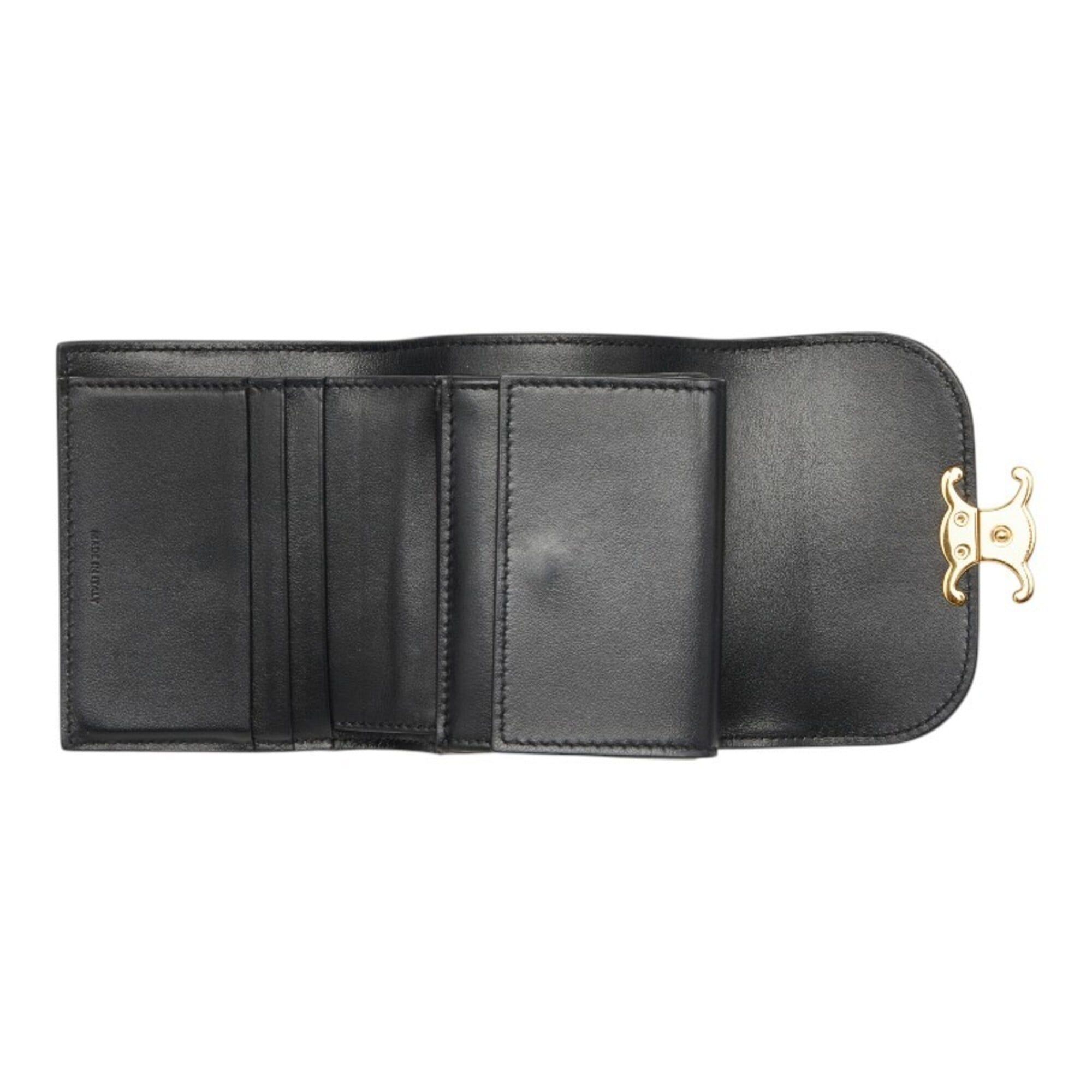 Leather Wallet (Tri-Fold) (Pre-Owned) - Celine - Modalova